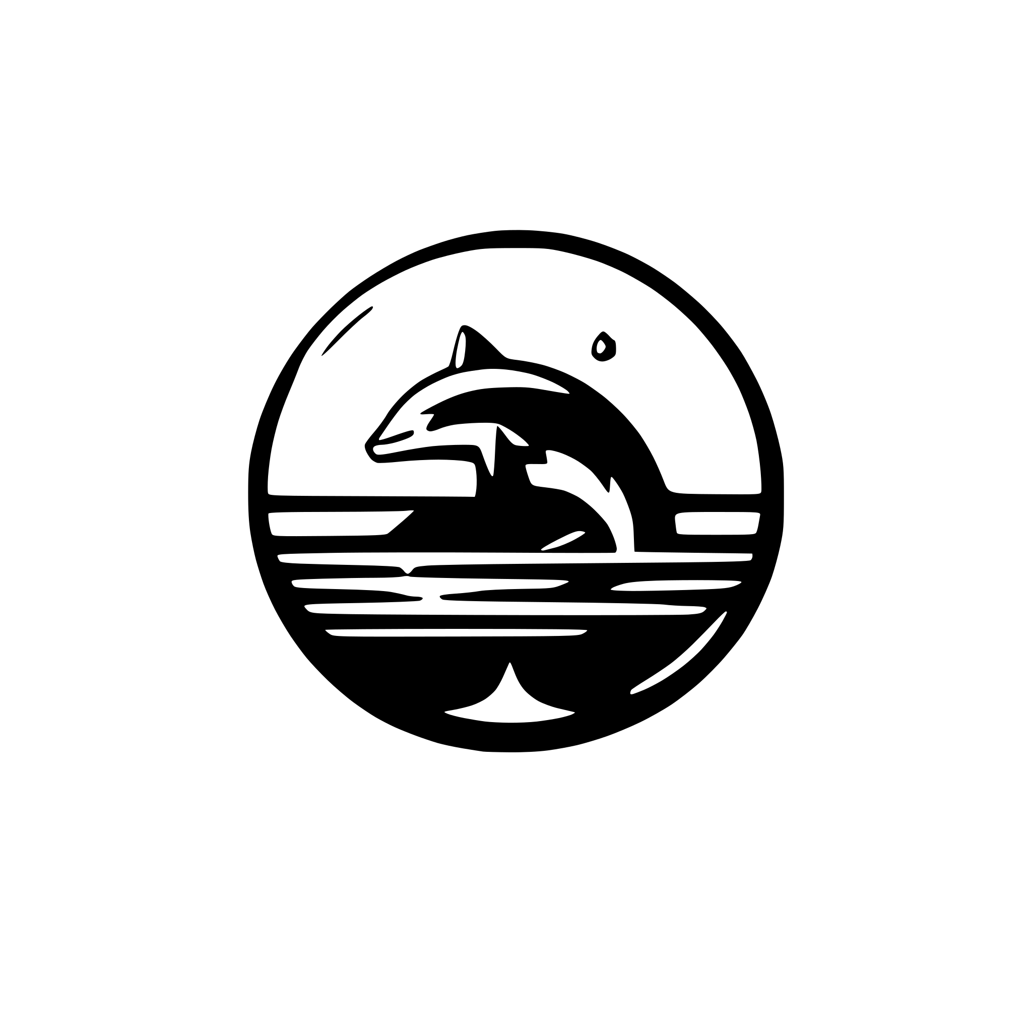 AI-generated SVG of 'sea wolf'
