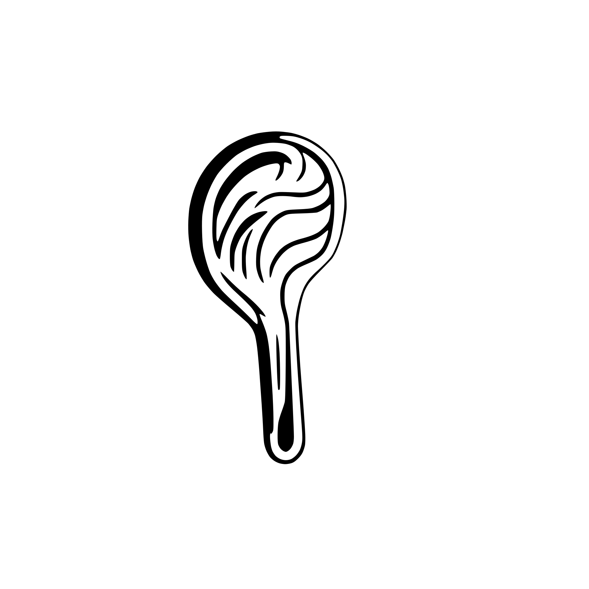 AI-generated SVG of a simbolo di ferita