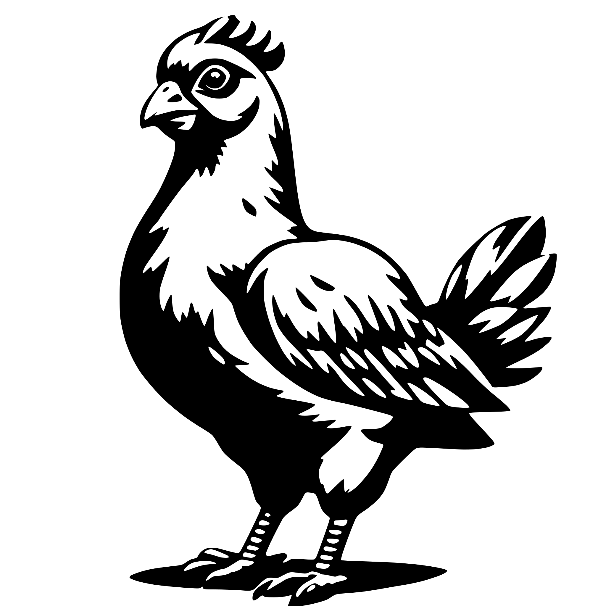 AI-generated SVG of 'pegion'