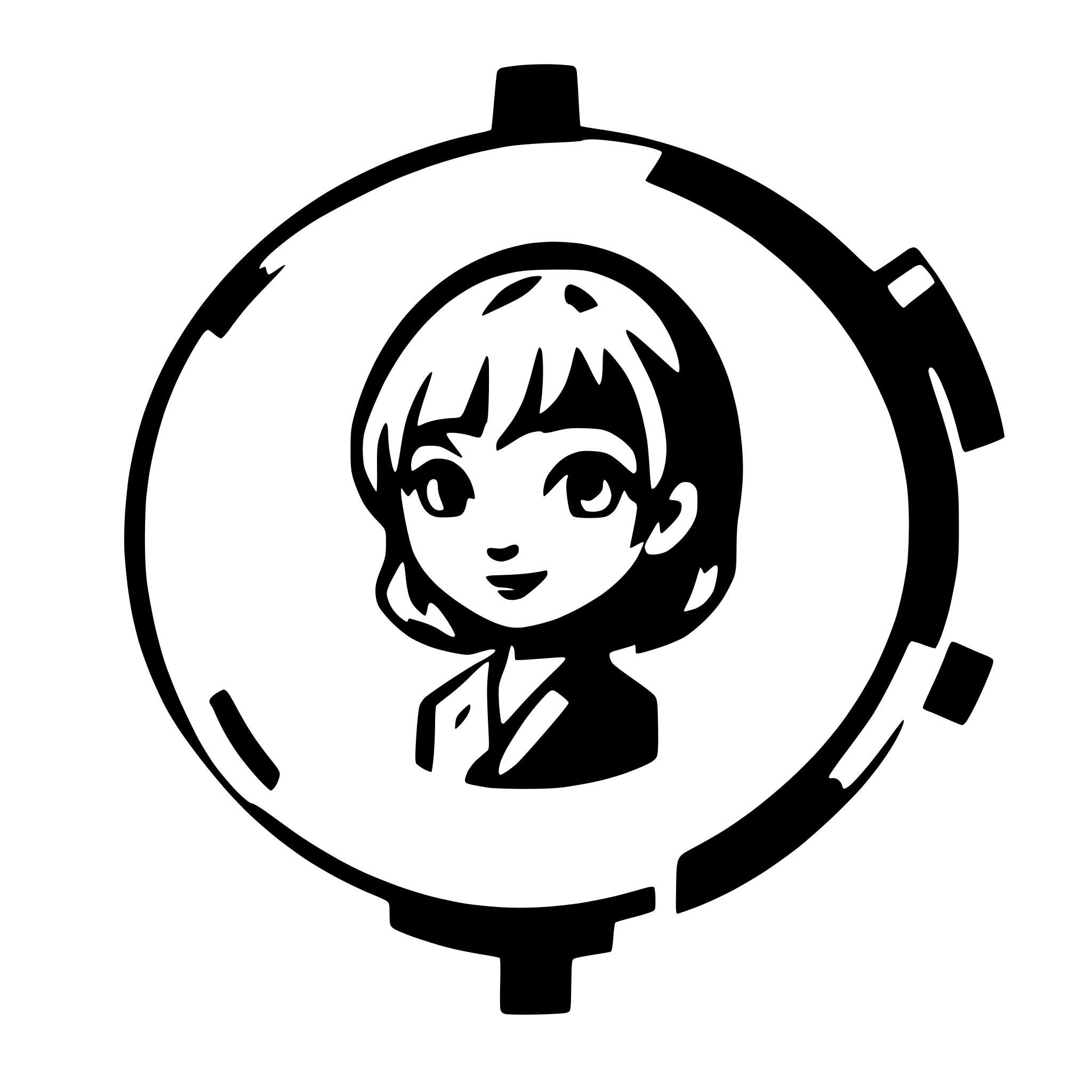 AI-generated SVG of a anime logo website, cute, minimalist, flat AI-generated SVG of a anime logo website, cute, minimalist, flat