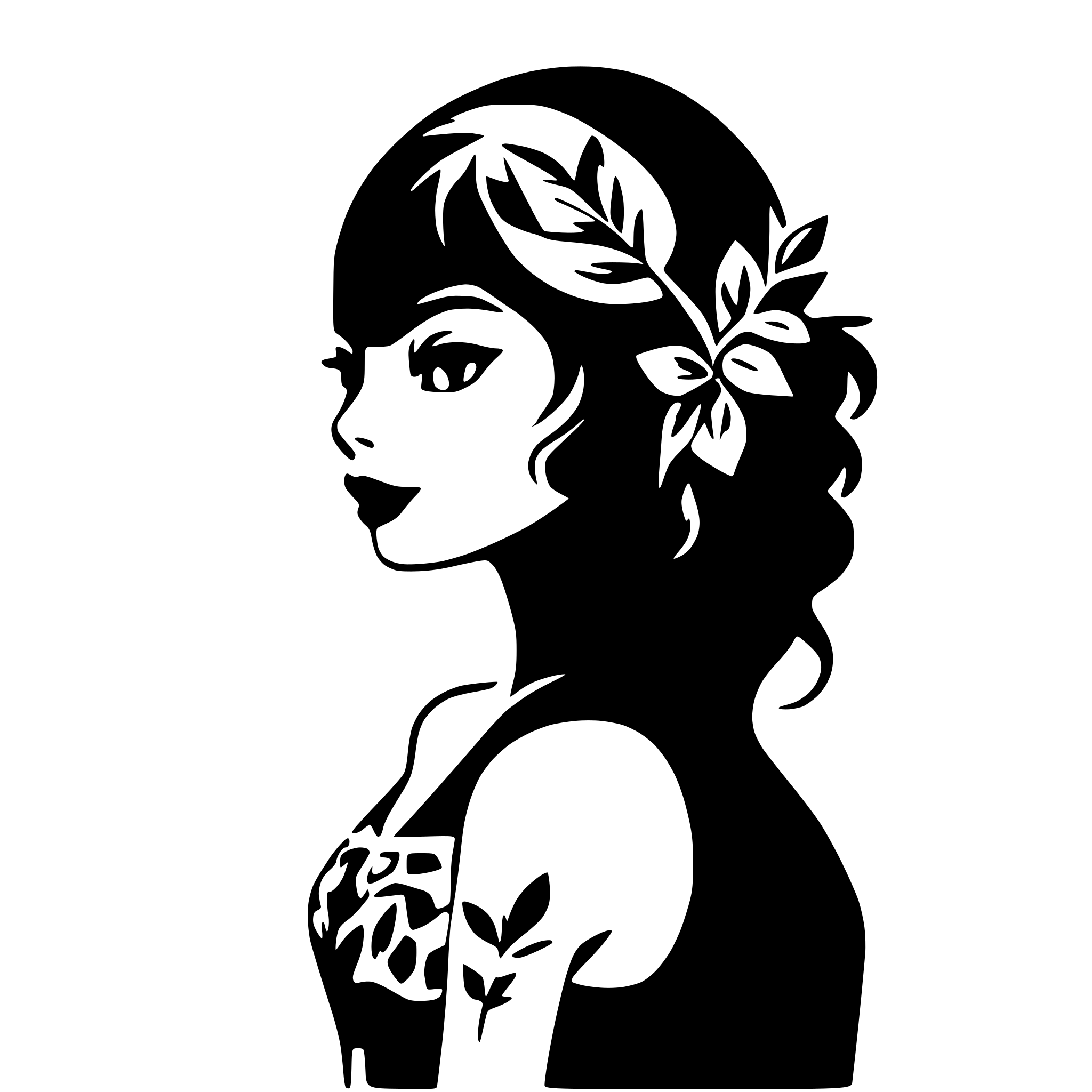 AI-generated SVG of 'miss quince'
