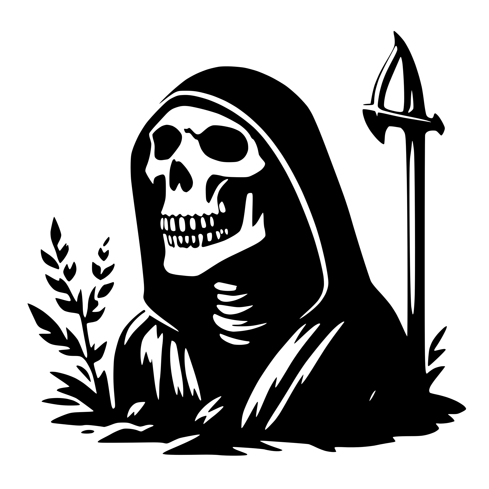 AI-generated SVG of 'Reaper'