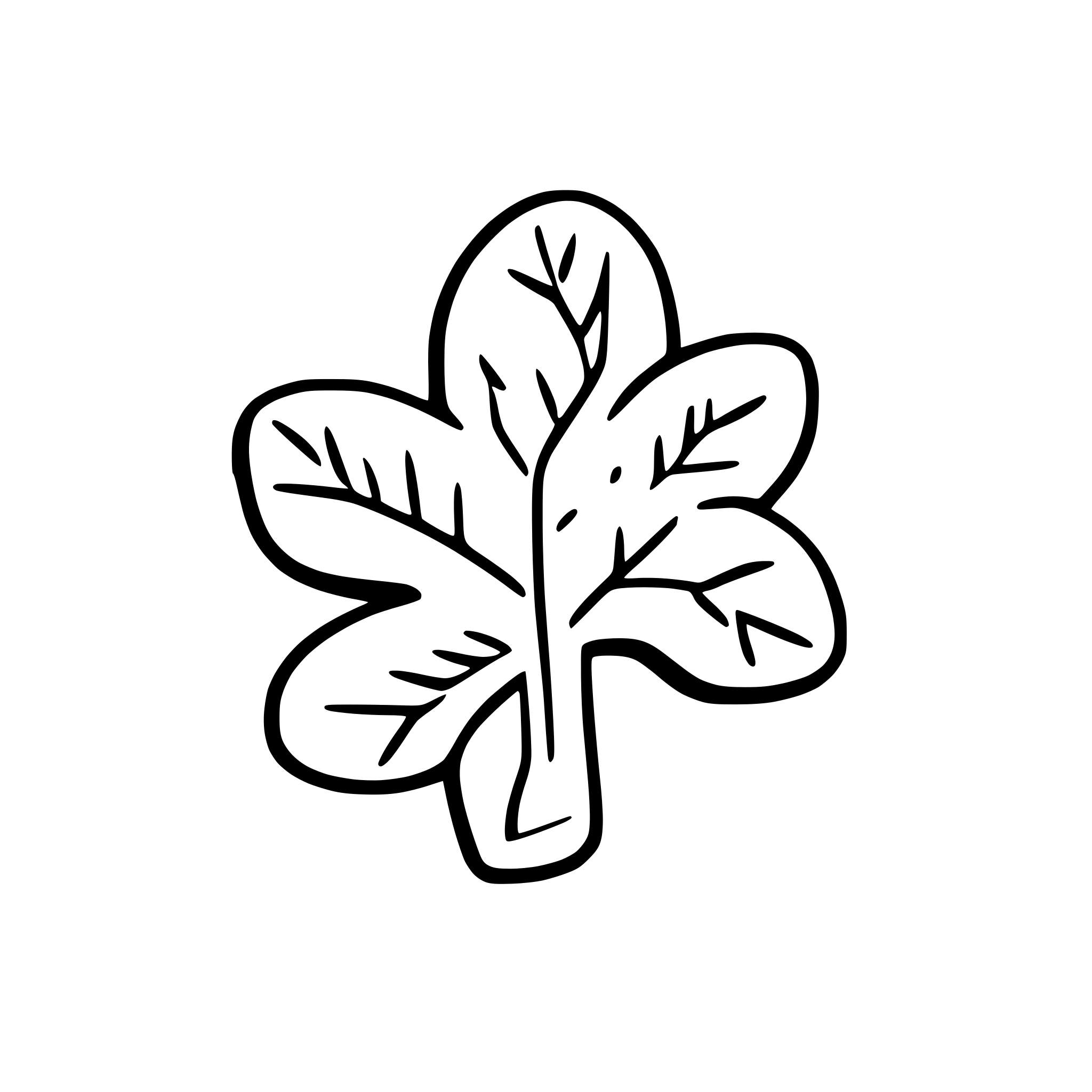 AI-generated SVG of a snowflake