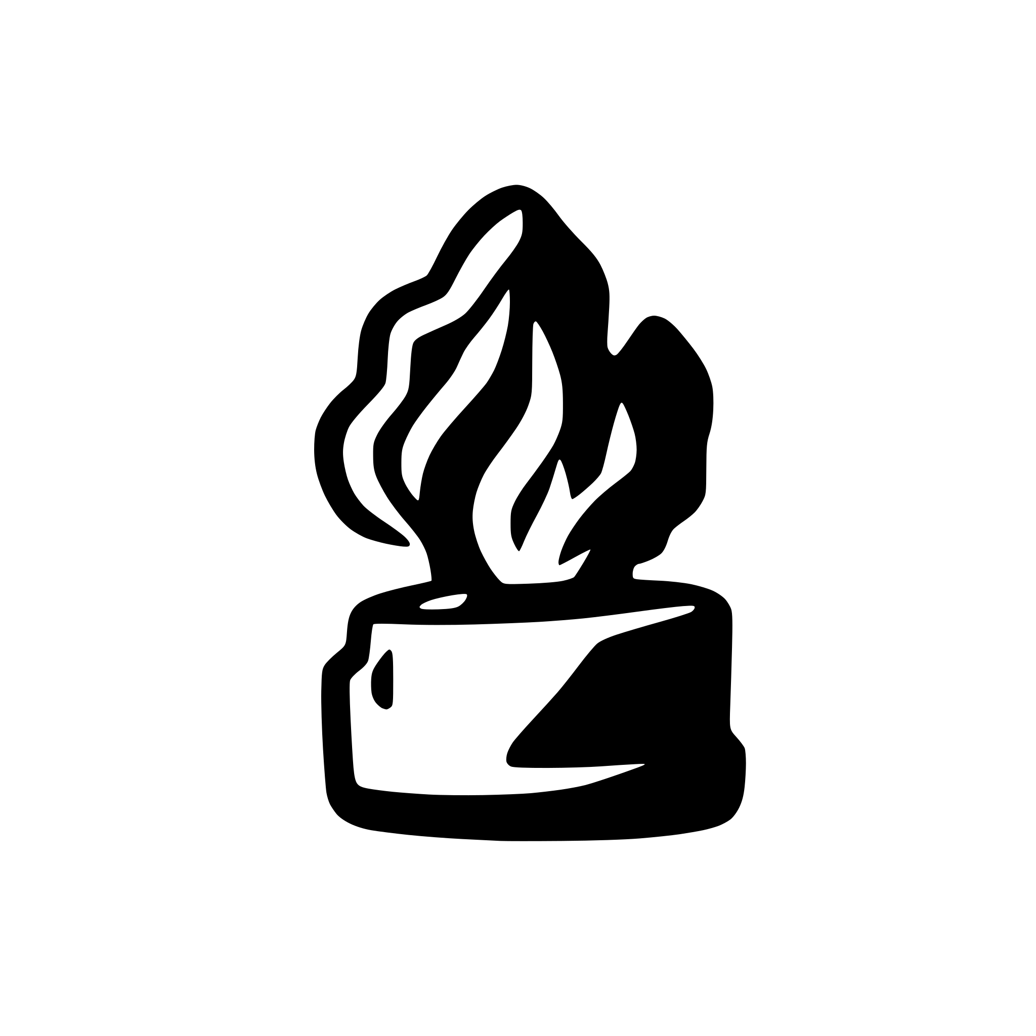 AI-generated SVG of 'campfire icon'