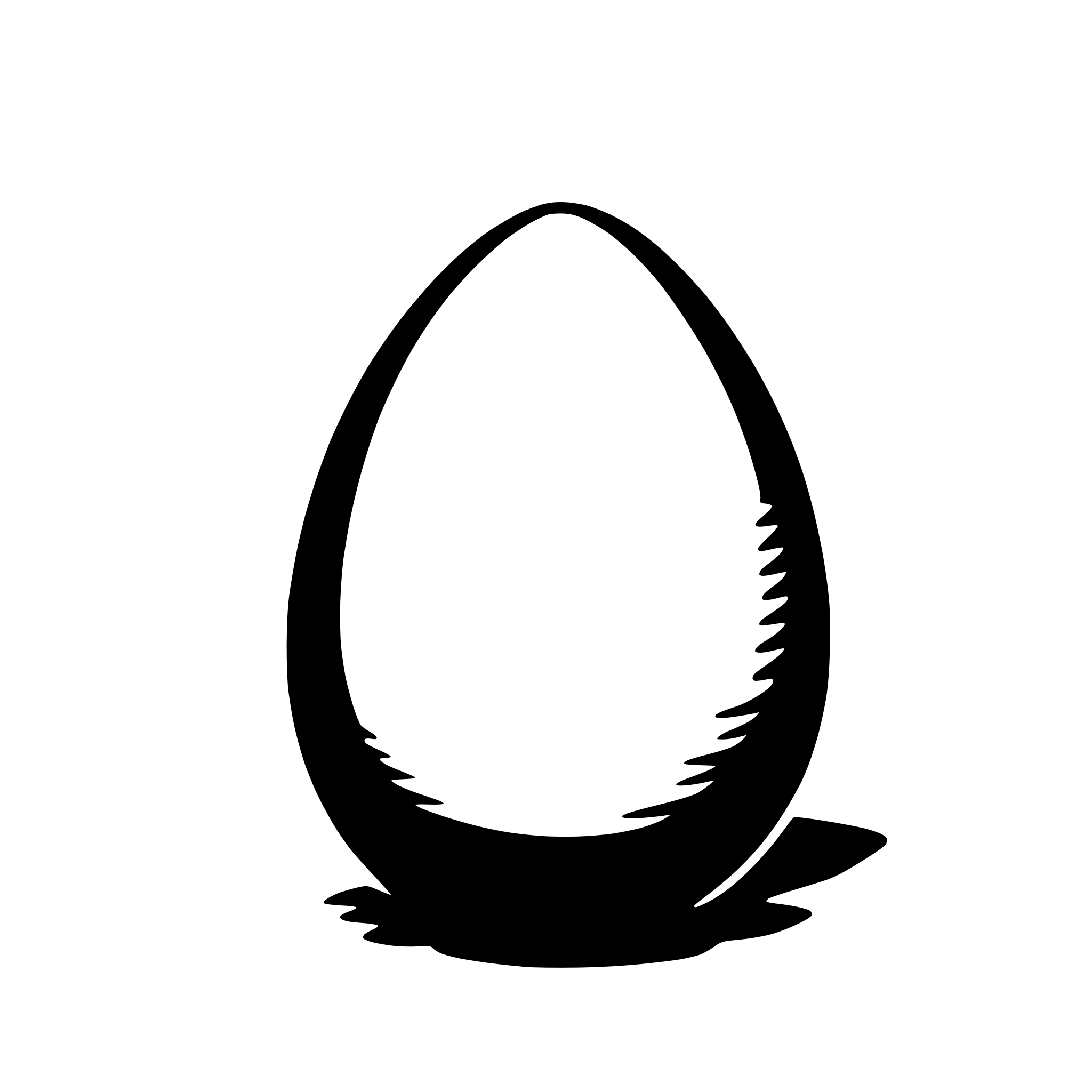 AI-generated SVG of a egg