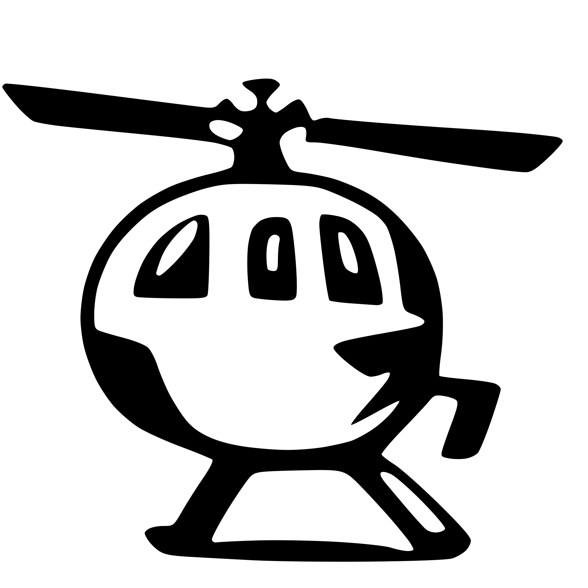 AI-generated SVG of 'Orange helicopter'