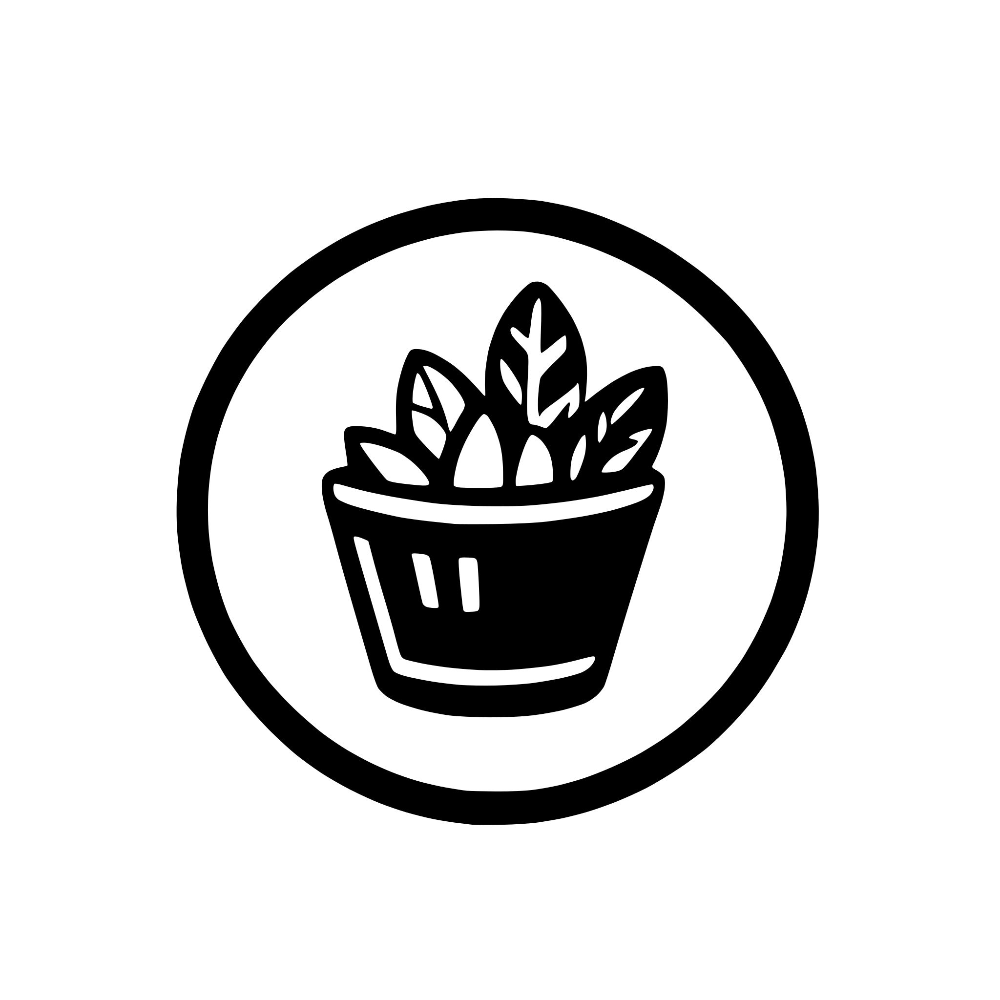 AI-generated SVG of a market