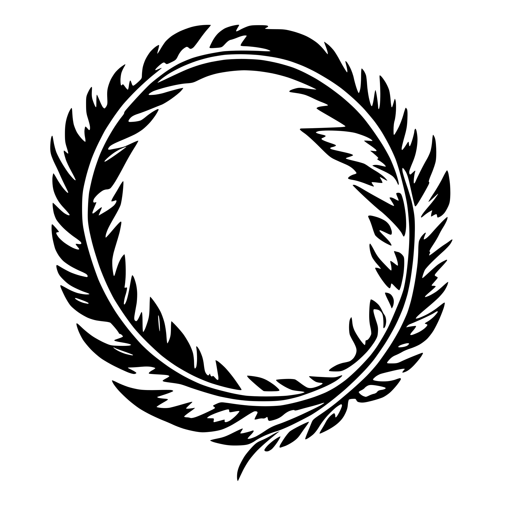 AI-generated SVG of a Infinity Symbol with Feathers: An infinity symbol adorned with delicate feathers.