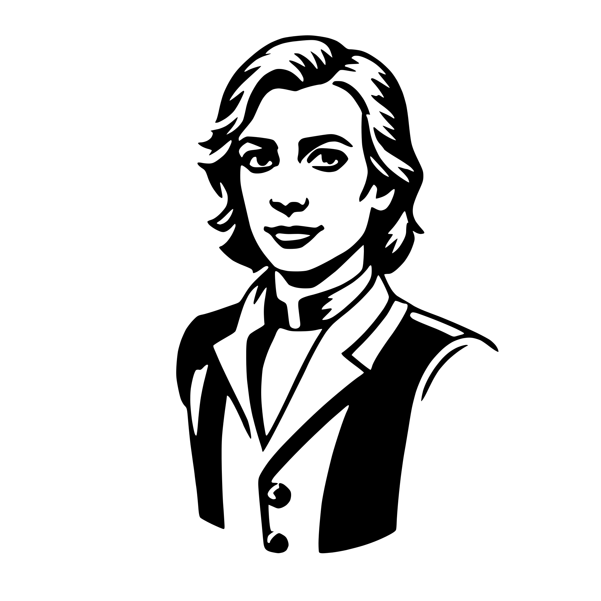 AI-generated SVG of a adult