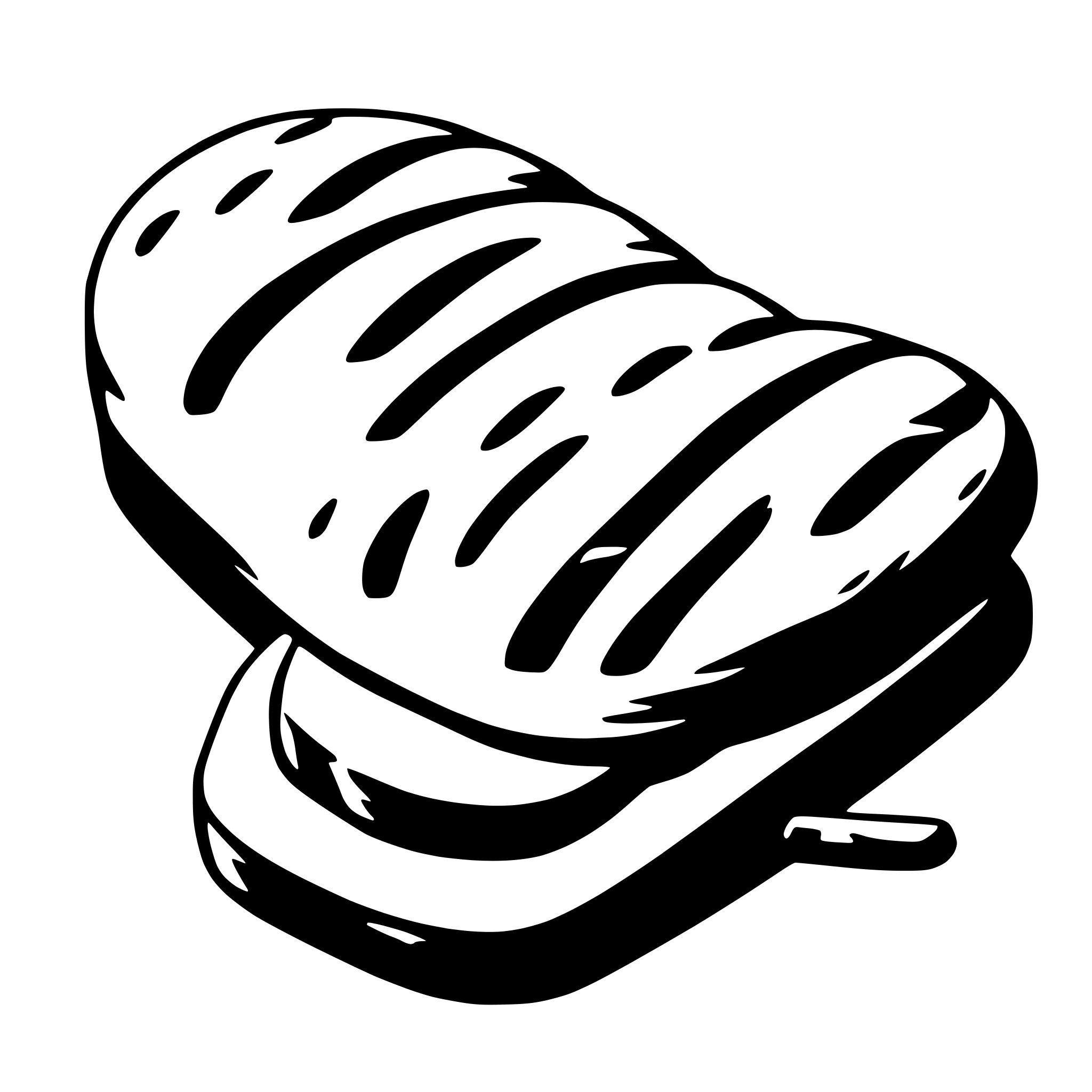 AI-generated SVG of 'bread'