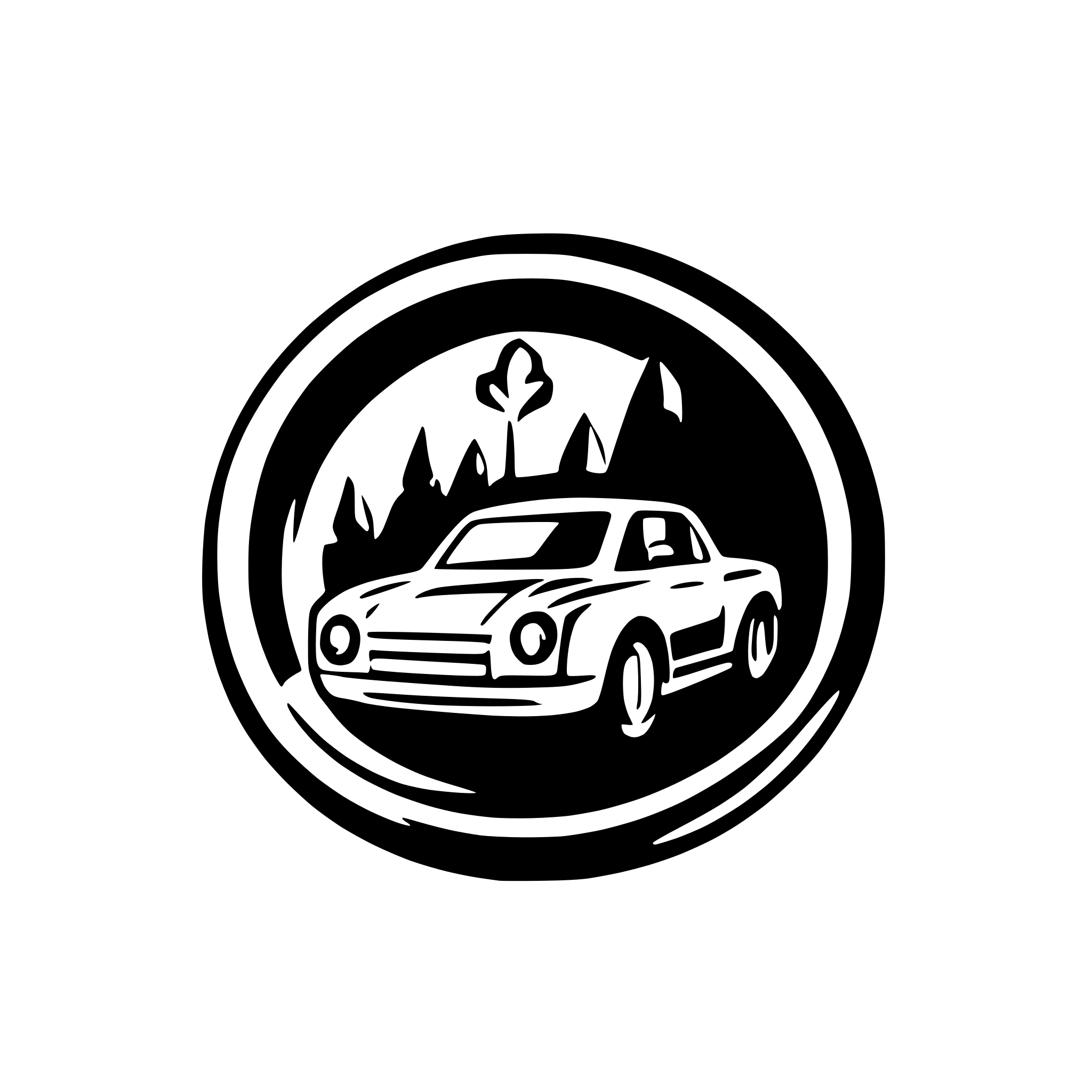 AI-generated SVG of a car