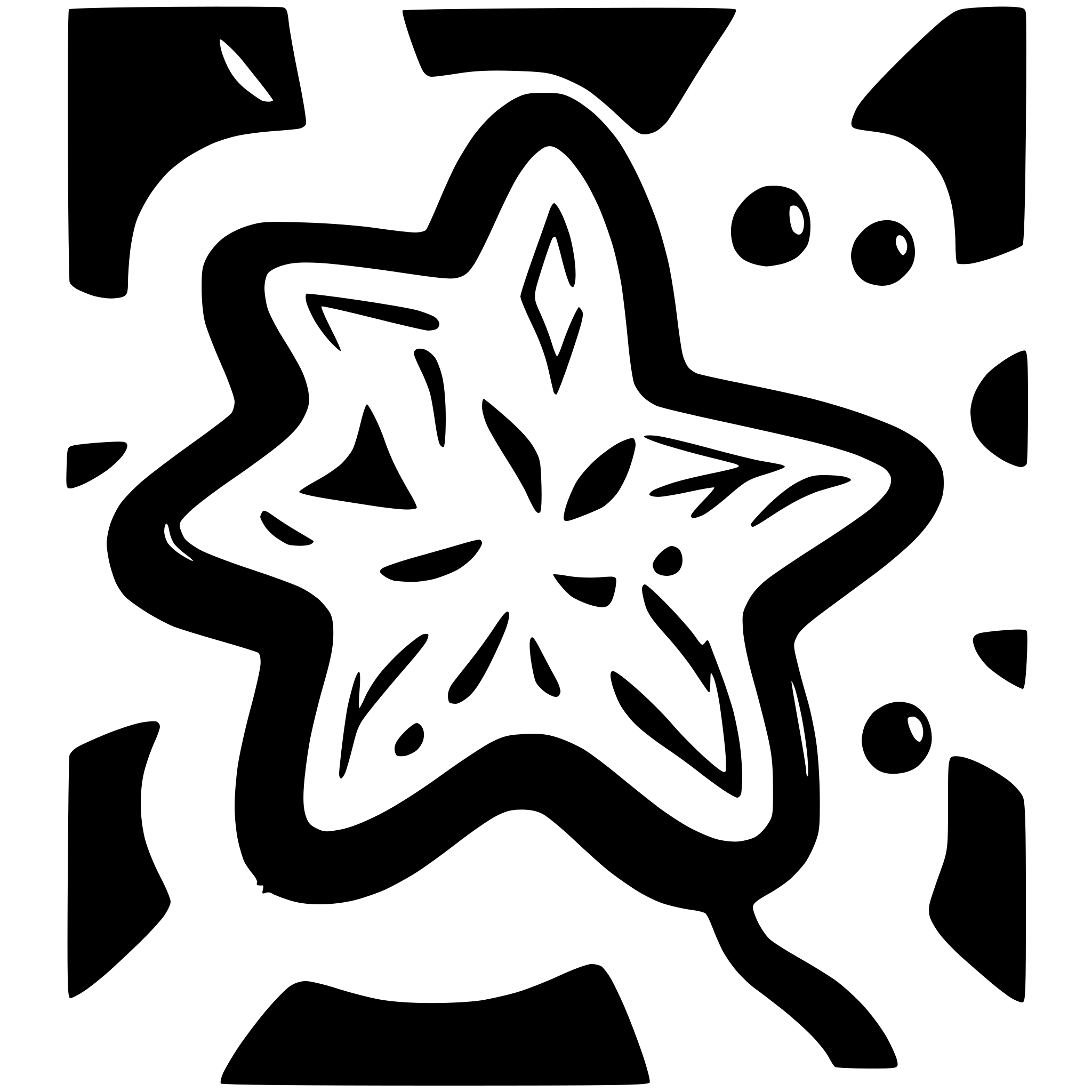 AI-generated SVG of a star