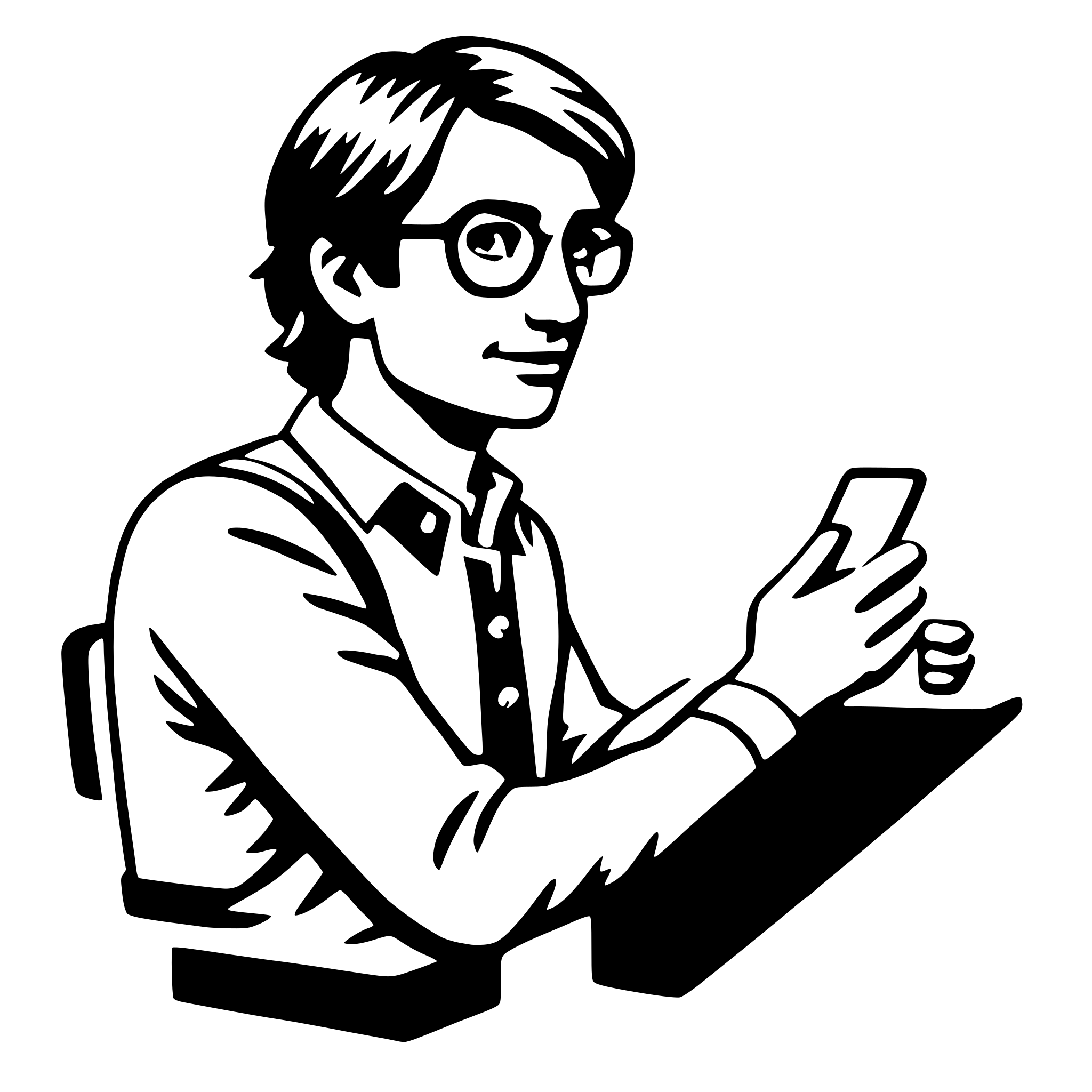 AI-generated SVG of 'software engineer'