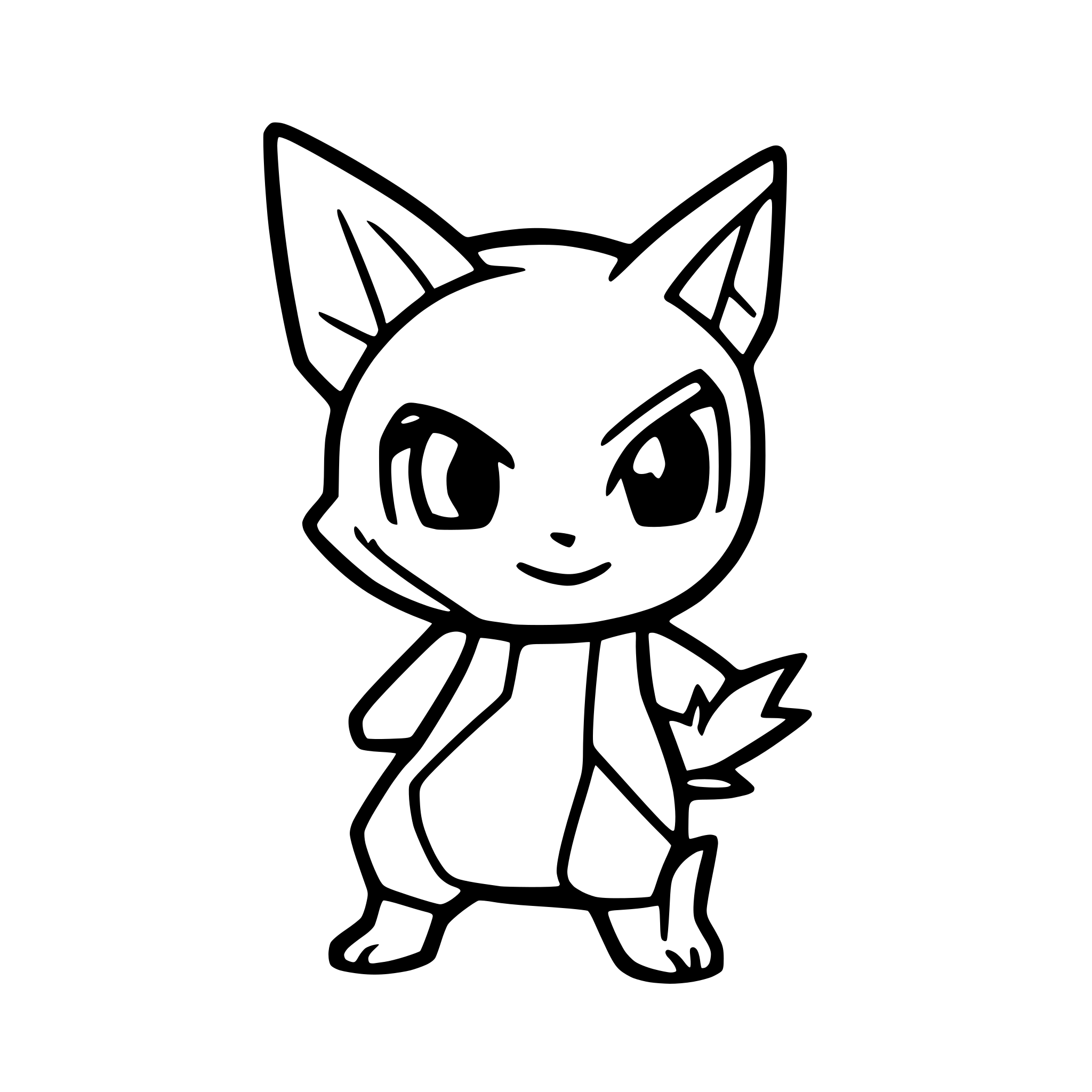 AI-generated SVG of 'Pokemon card'