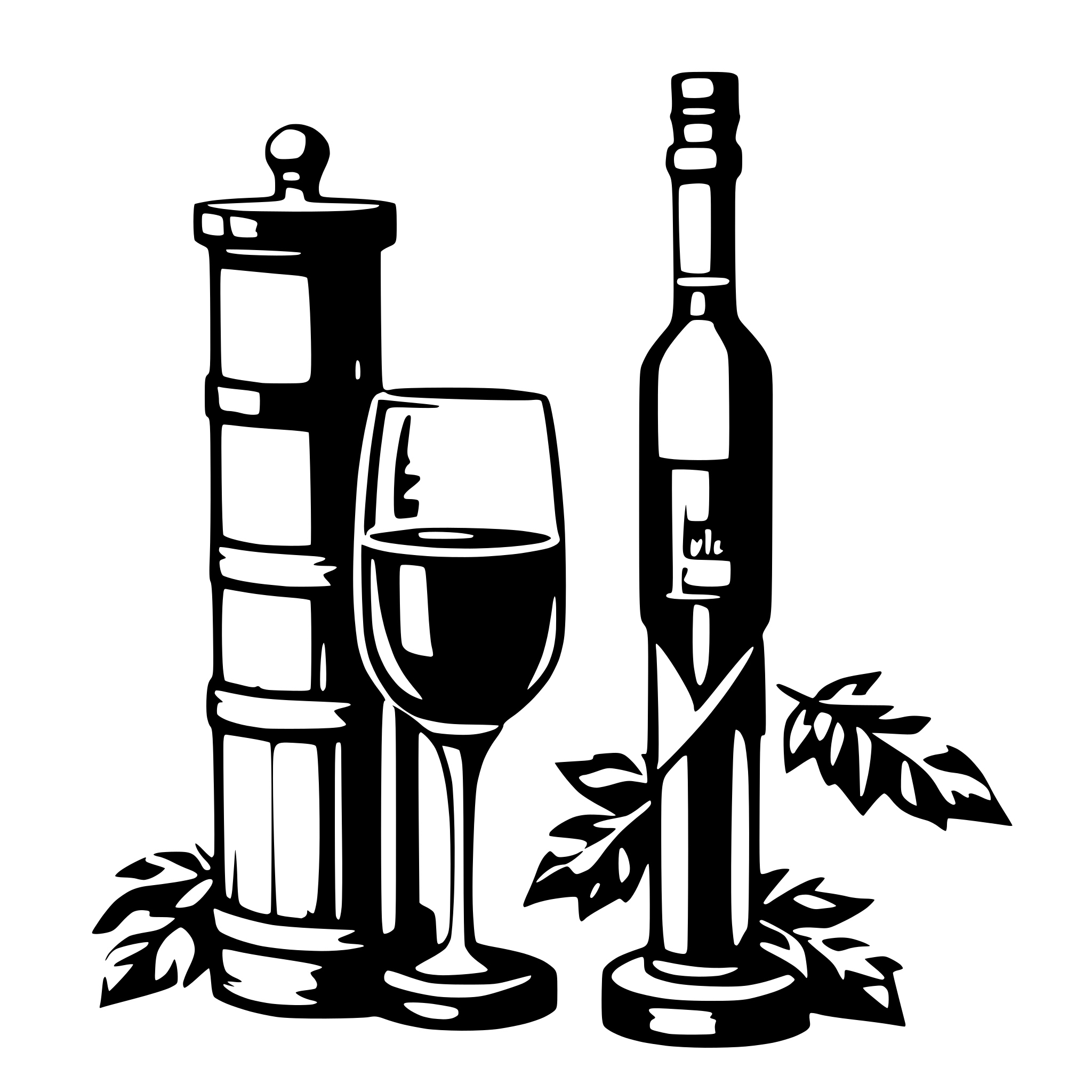 AI-generated SVG of a fance wooden wine box design