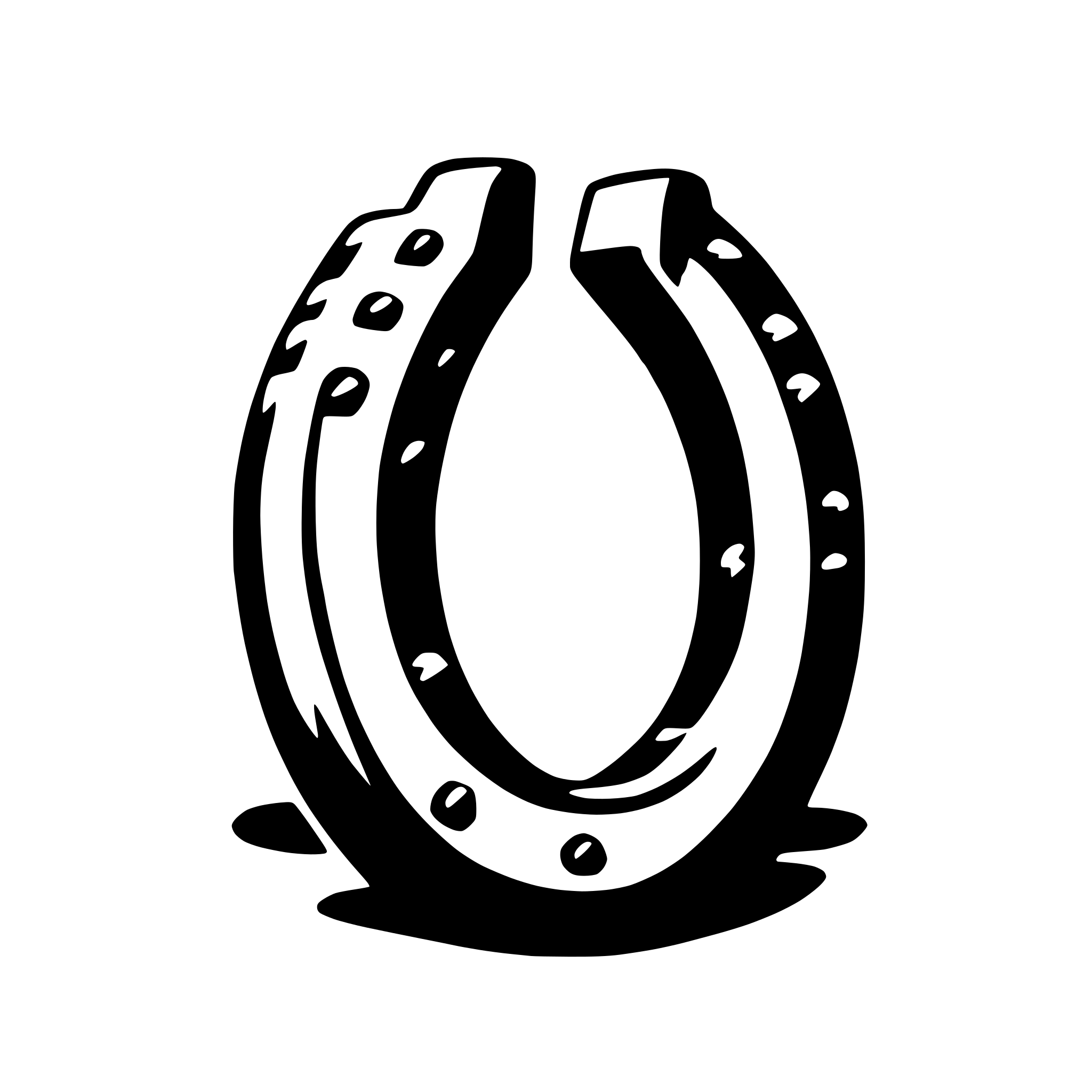 AI-generated SVG of 'Horseshoe'