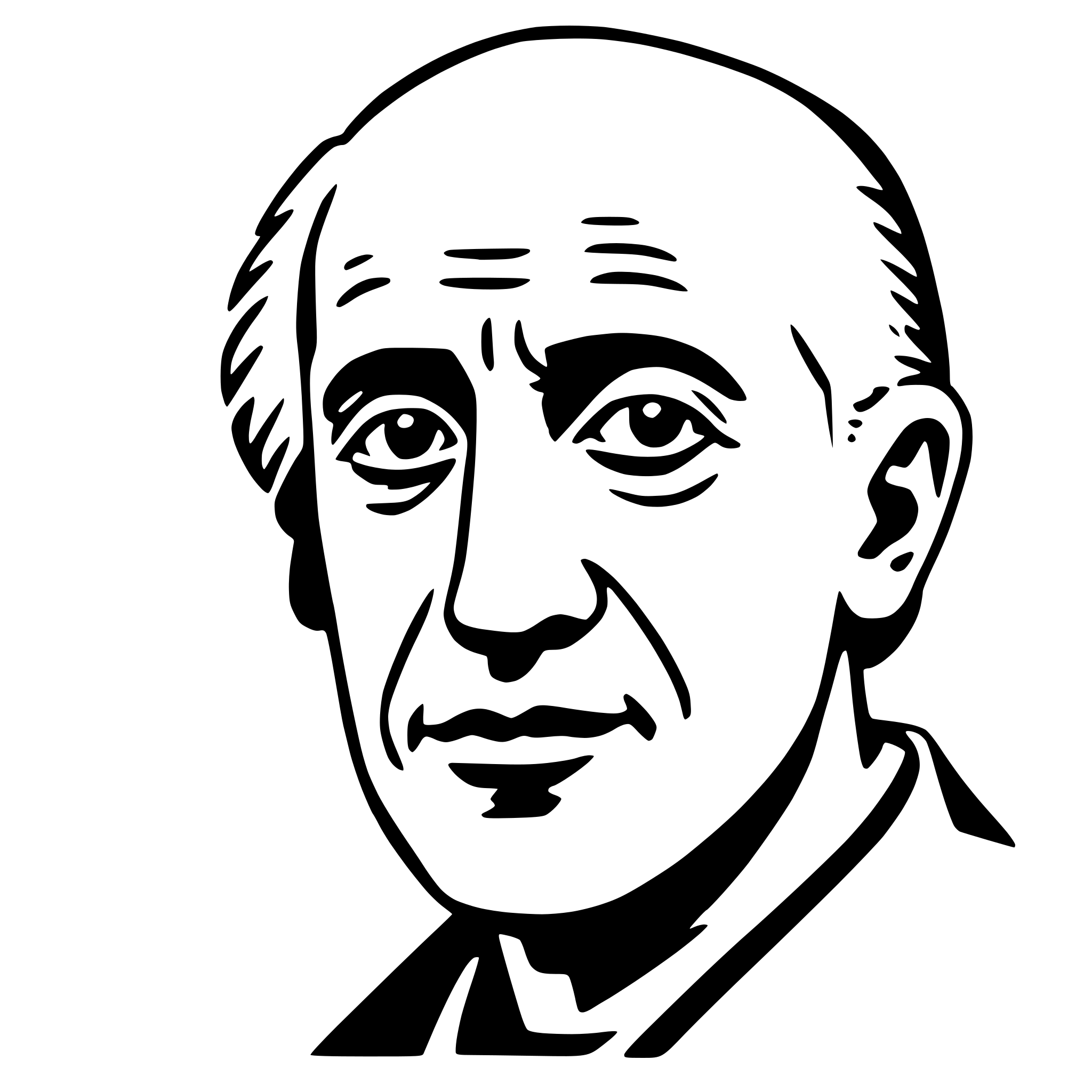 AI-generated SVG of a pablo picasso