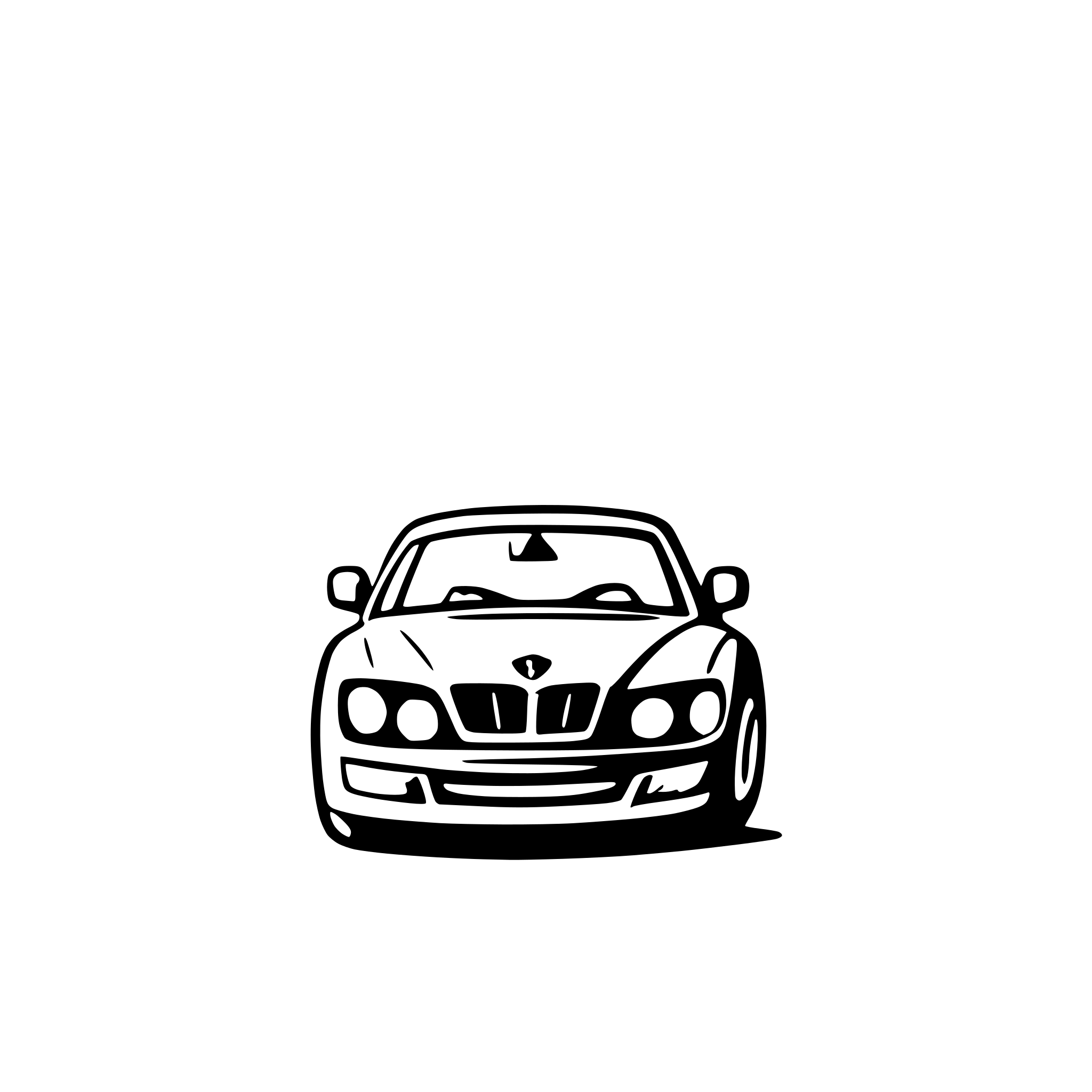 AI-generated SVG of a bmw