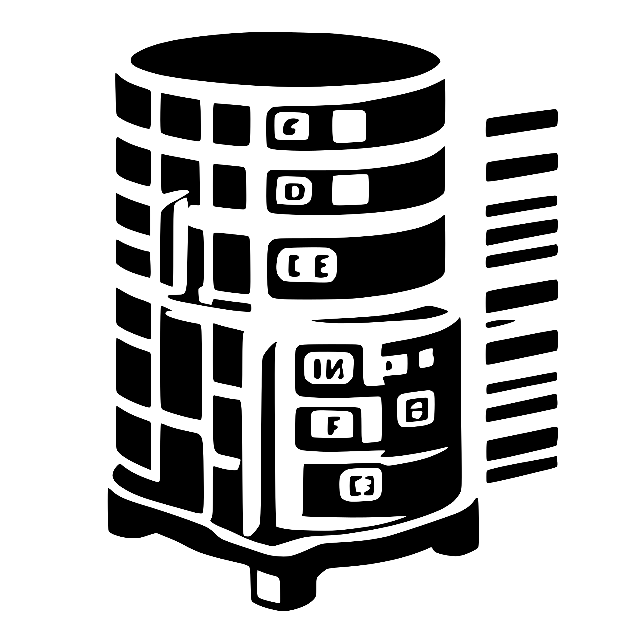 AI-generated SVG of 'database in chart'