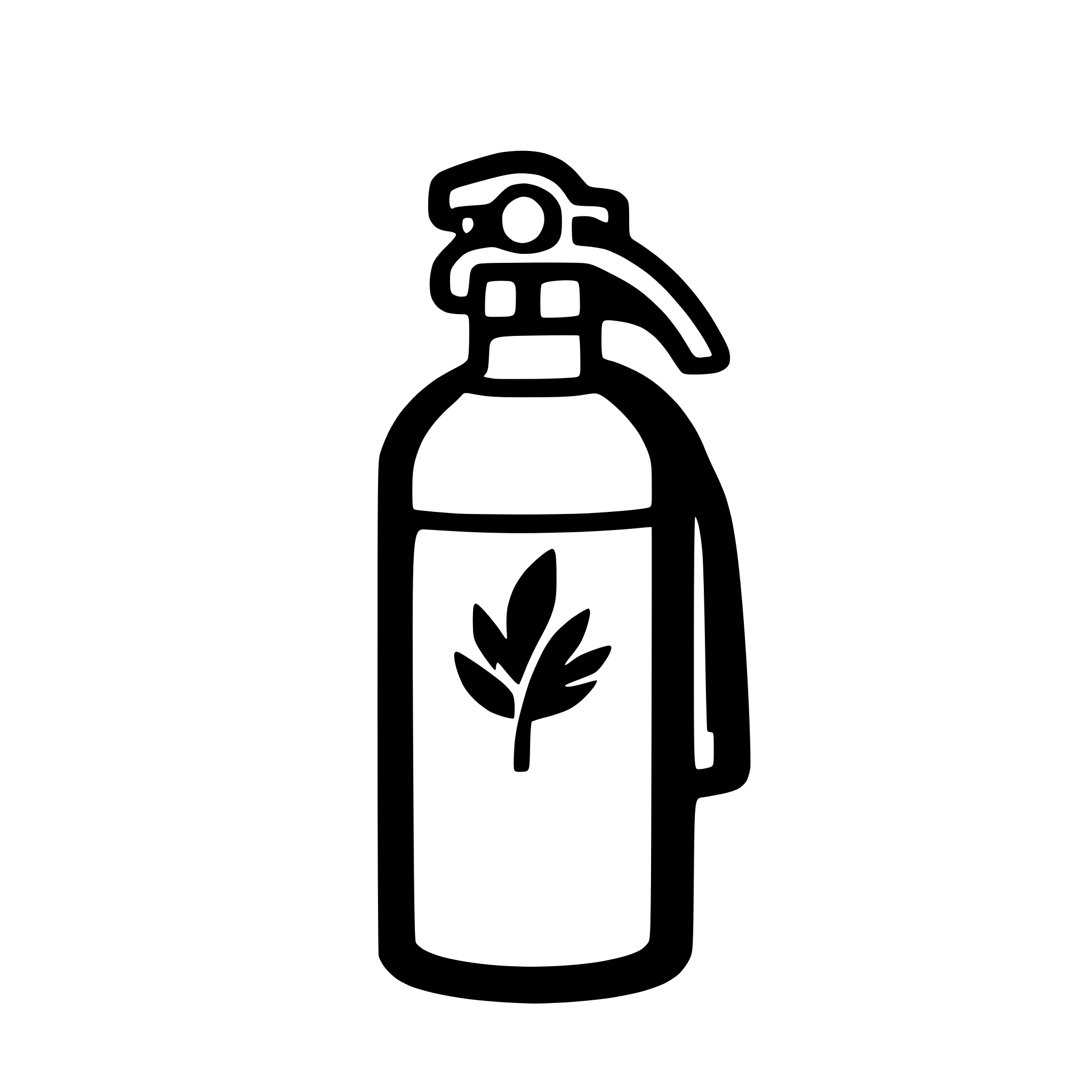 AI-generated SVG of 'fire extinguisher spraying'