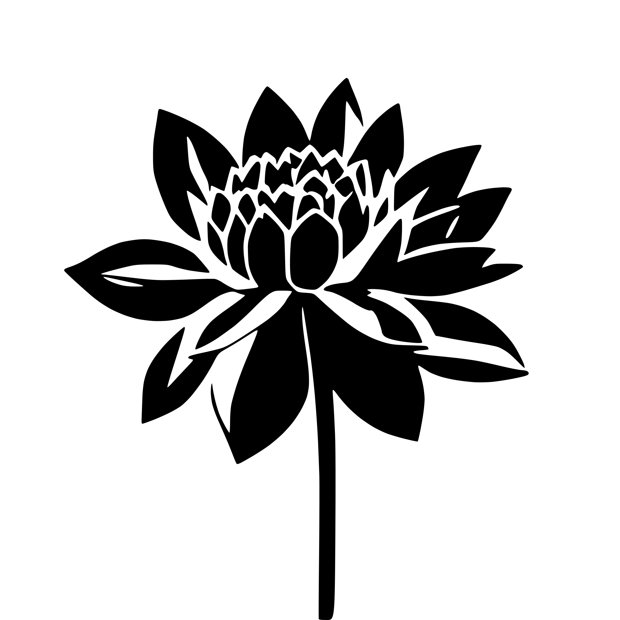 AI-generated SVG of 'Dahlia flower'