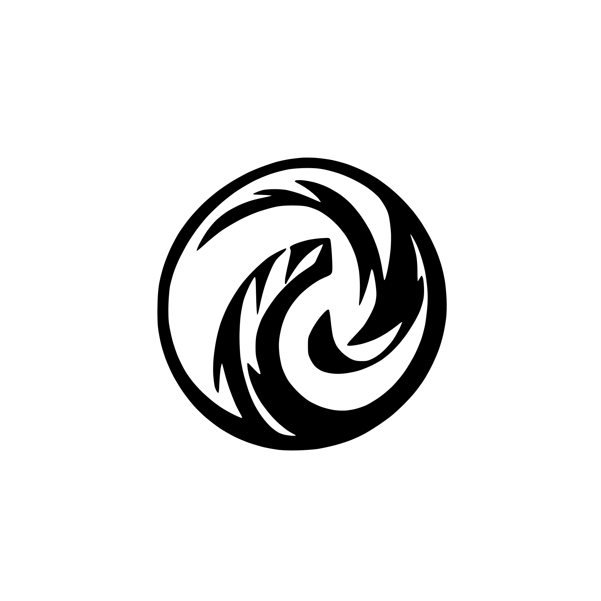 AI-generated SVG of 'whirlwind'