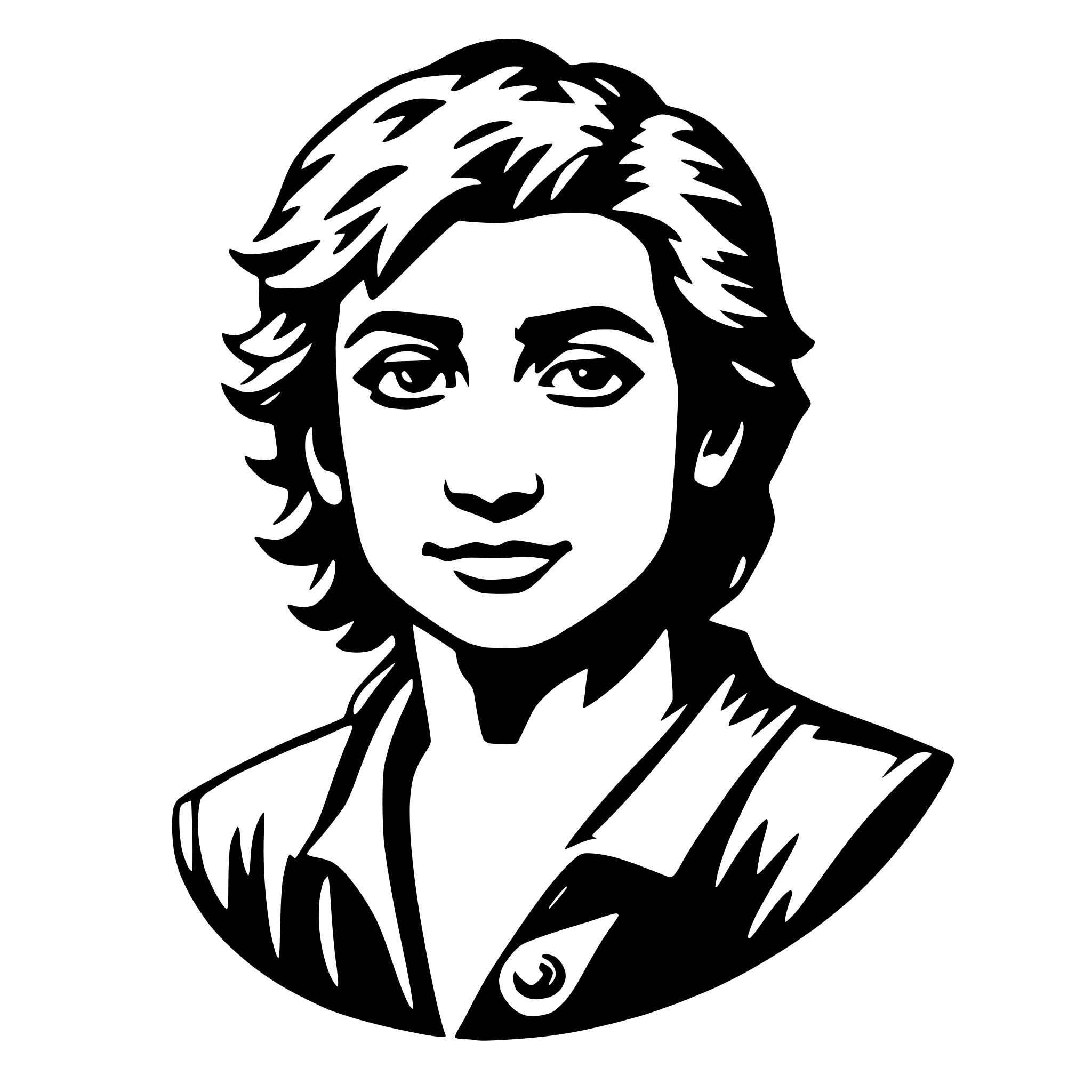 AI-generated SVG of 'surya'