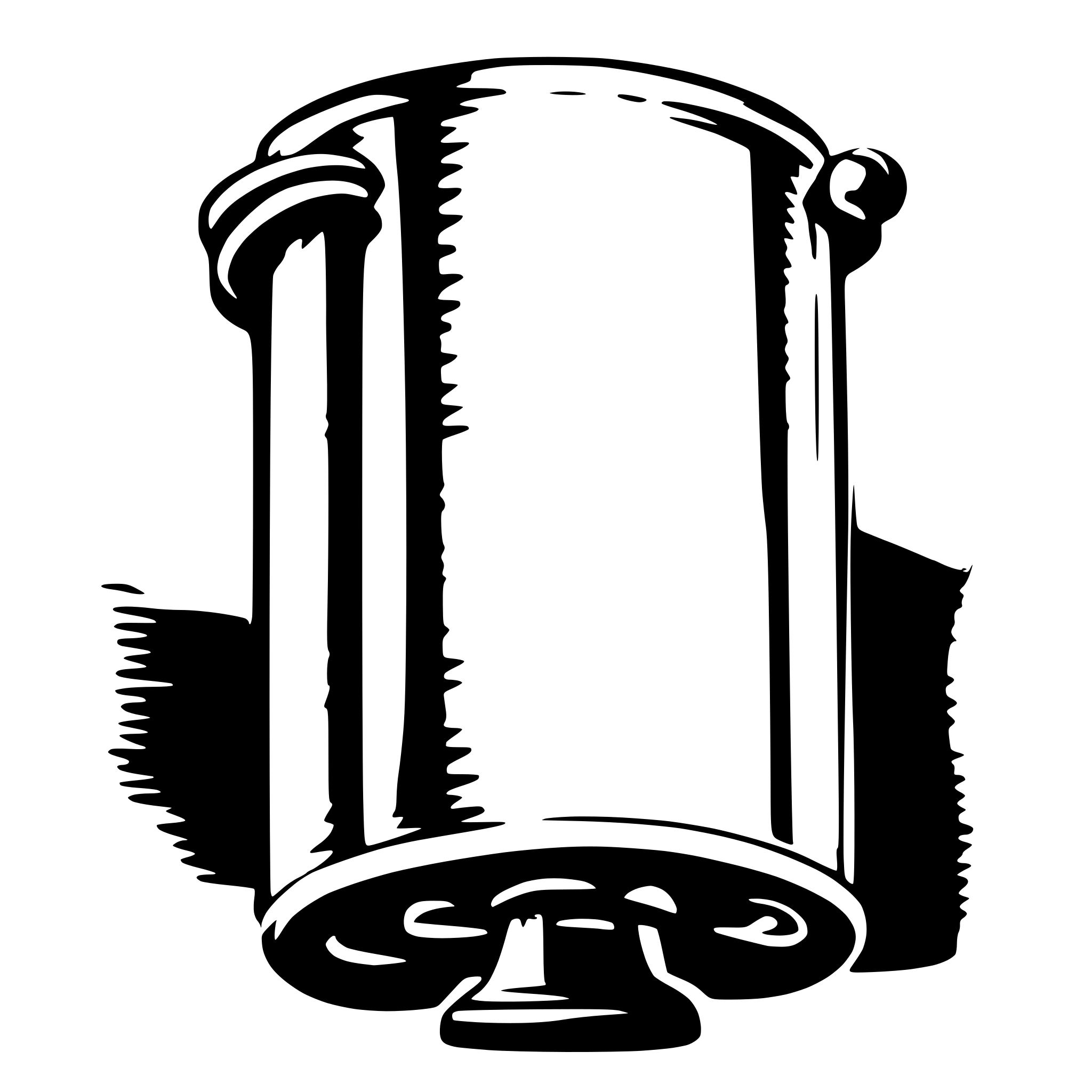 AI-generated SVG of 'Torah scroll'