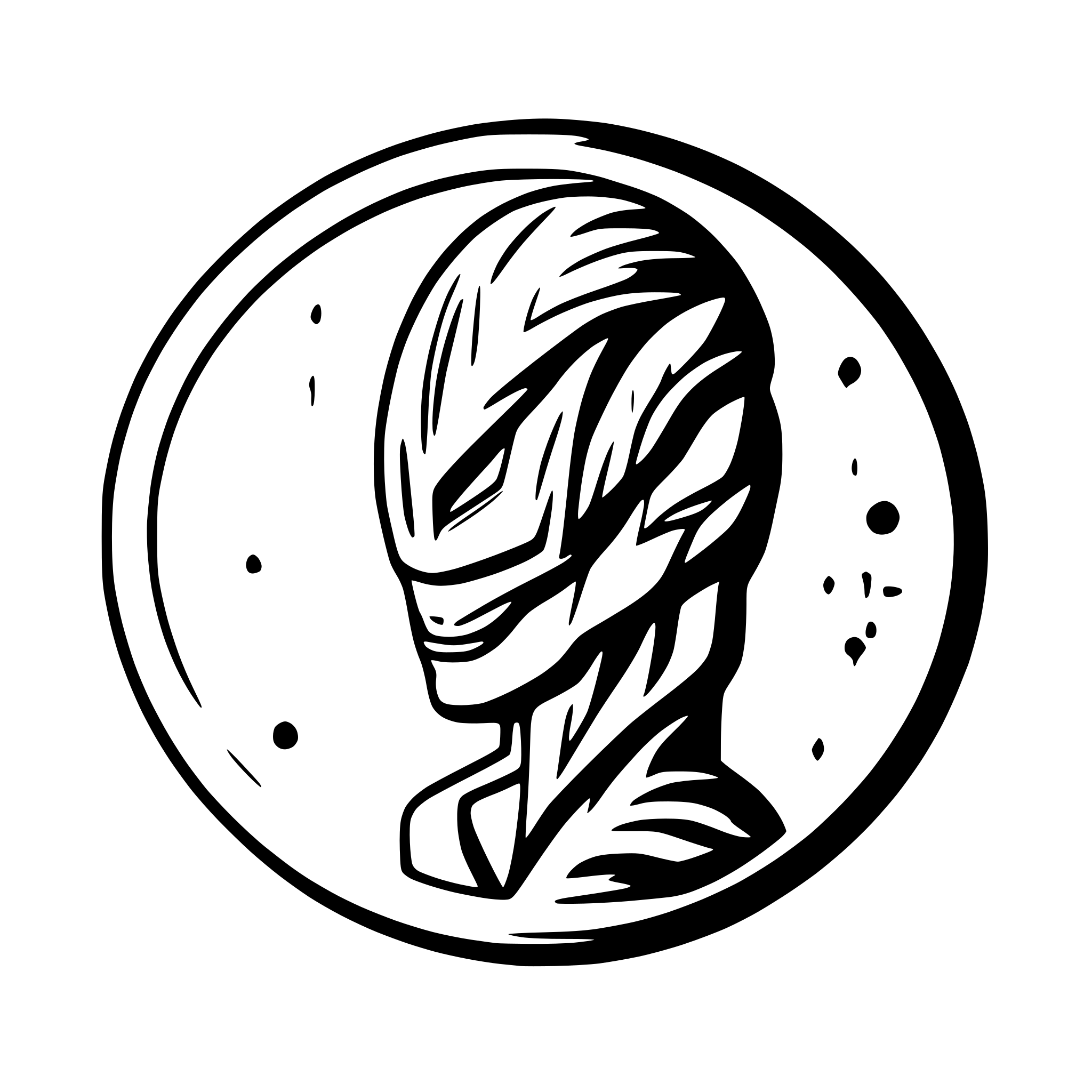 AI-generated SVG of a Travis Scott
