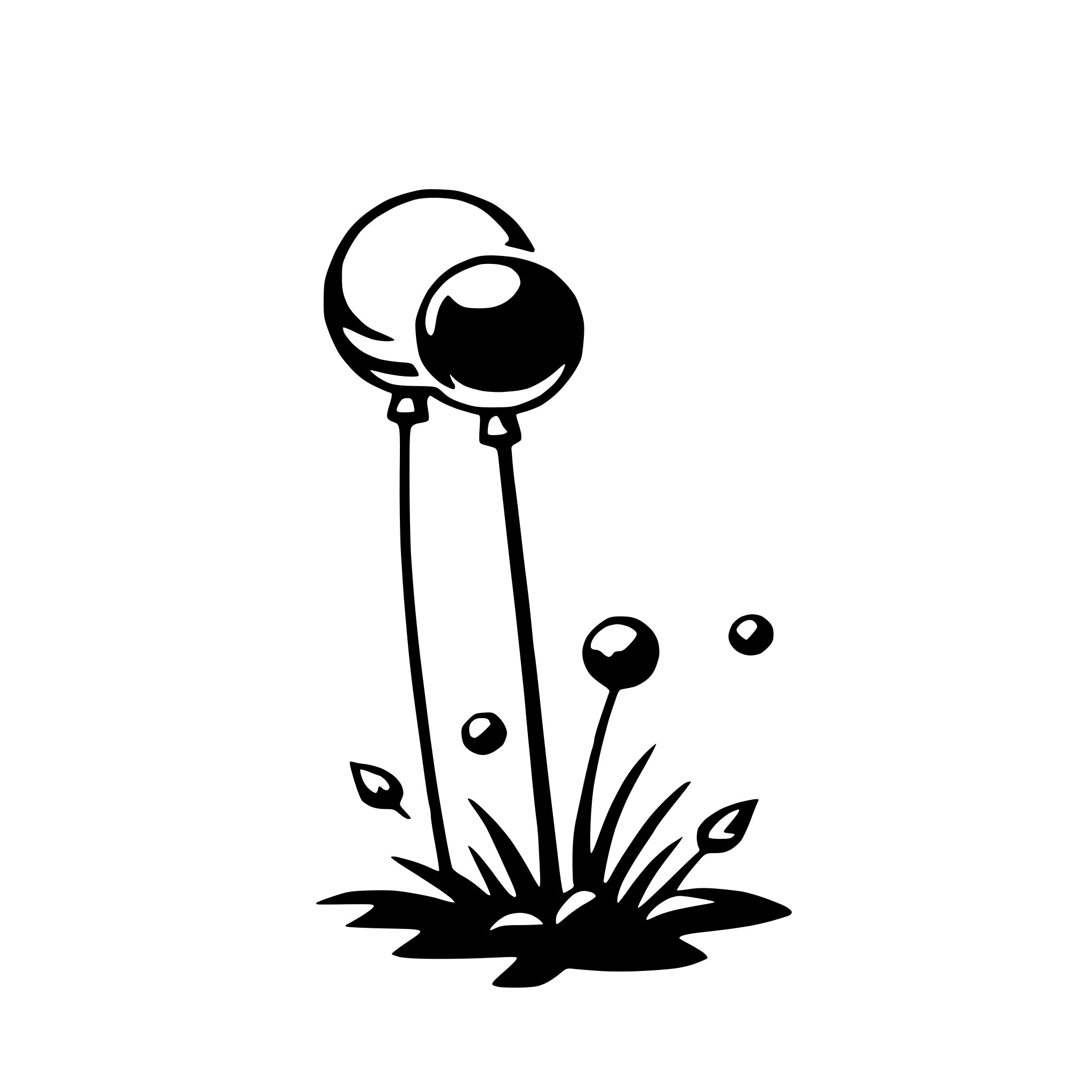 AI-generated SVG of a love dream bubbles