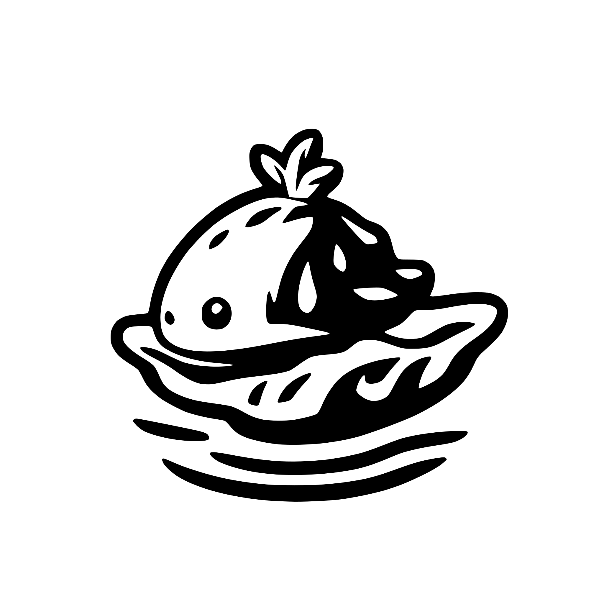 AI-generated SVG of 'sea slug'