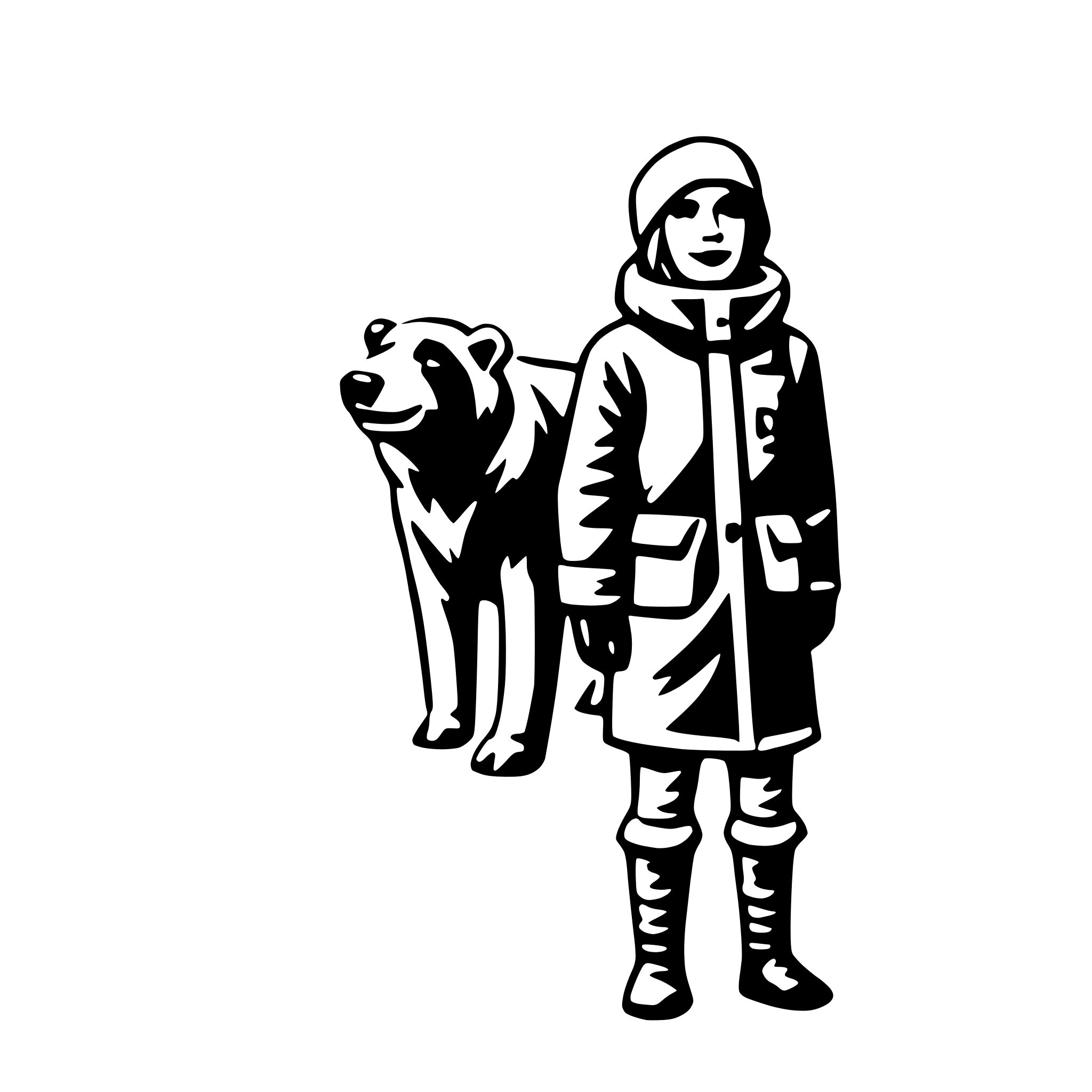 AI-generated SVG of 'polar expedition'