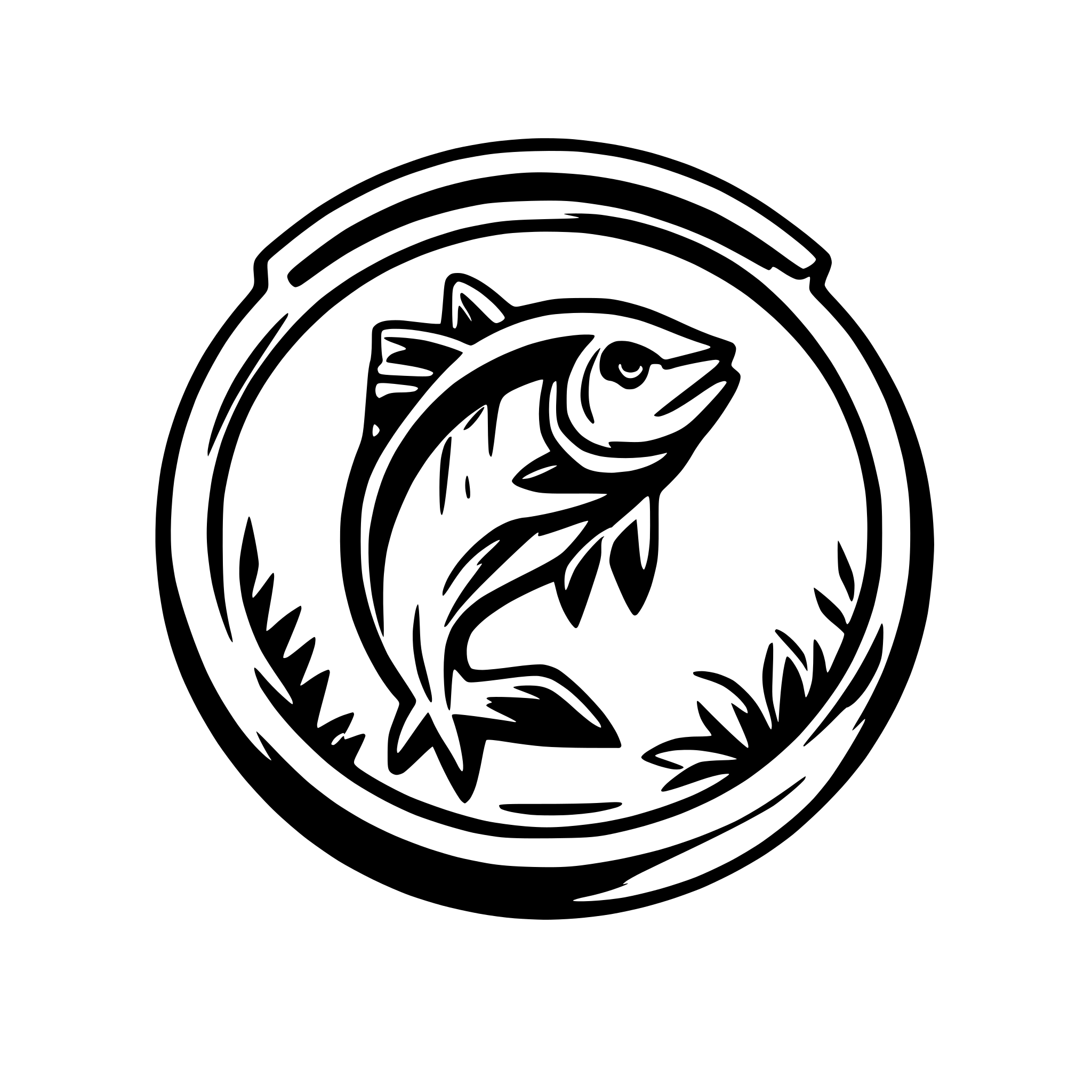 AI-generated SVG of a SEA FISHING LOGO FOR A COMPANY CALLED ALPHA FISHING, USE THE NAME ALPHA FISHING IN THE LOGO.
