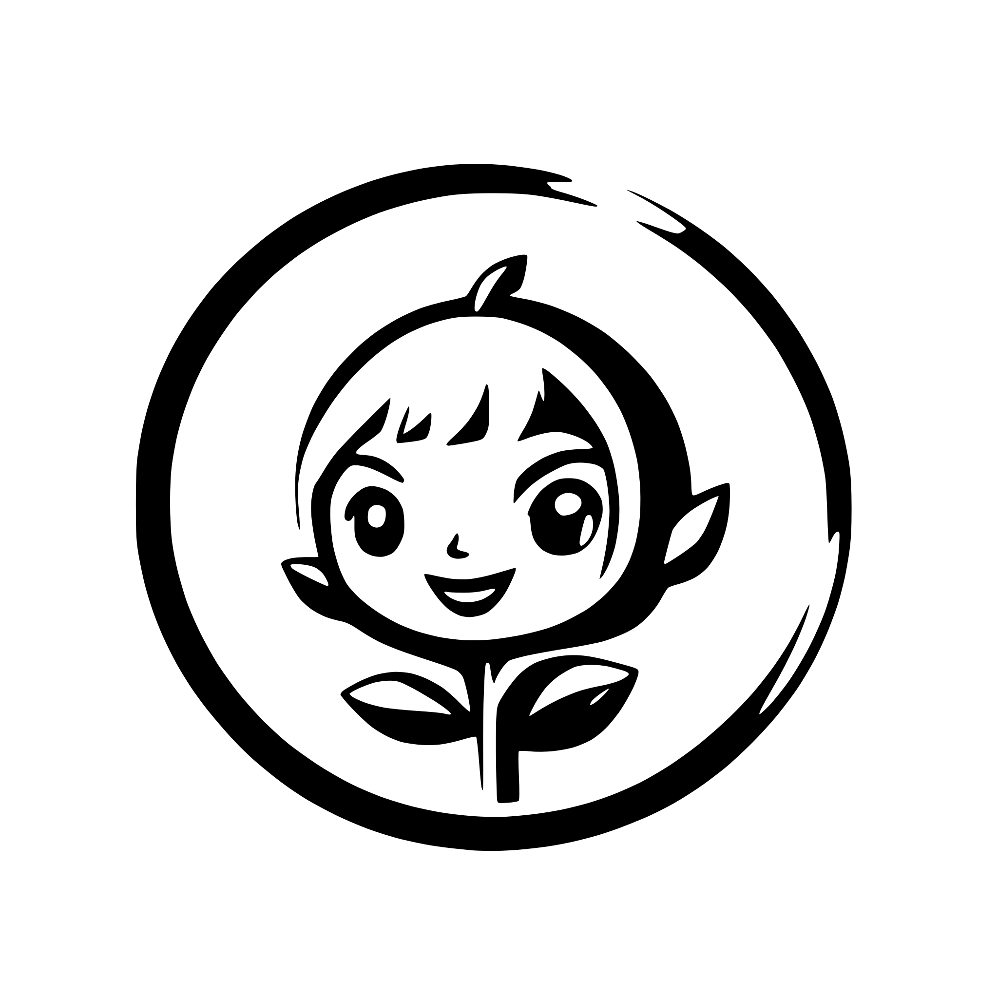 AI-generated SVG of a rebote cute
