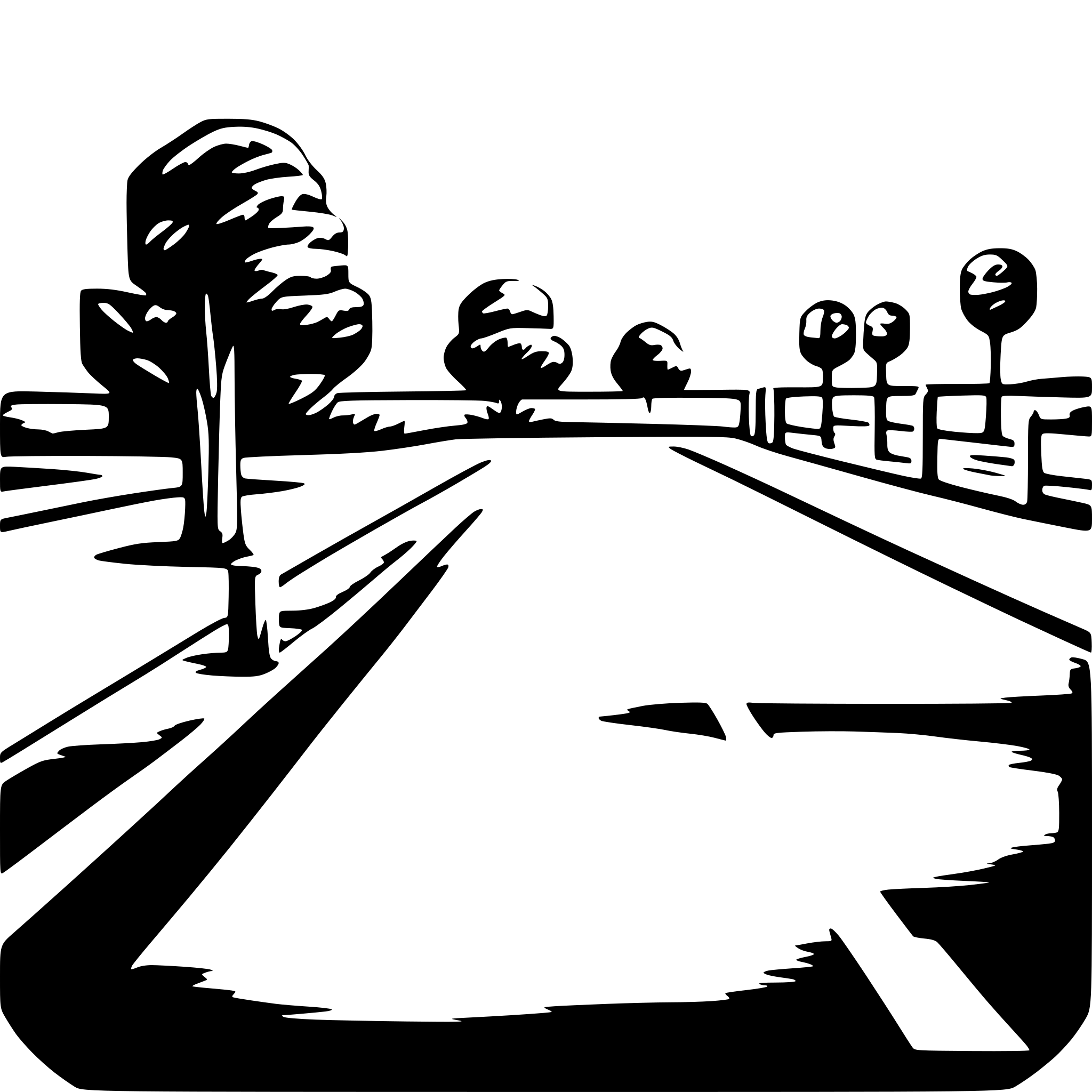 AI-generated SVG of 'an empty parking spot'