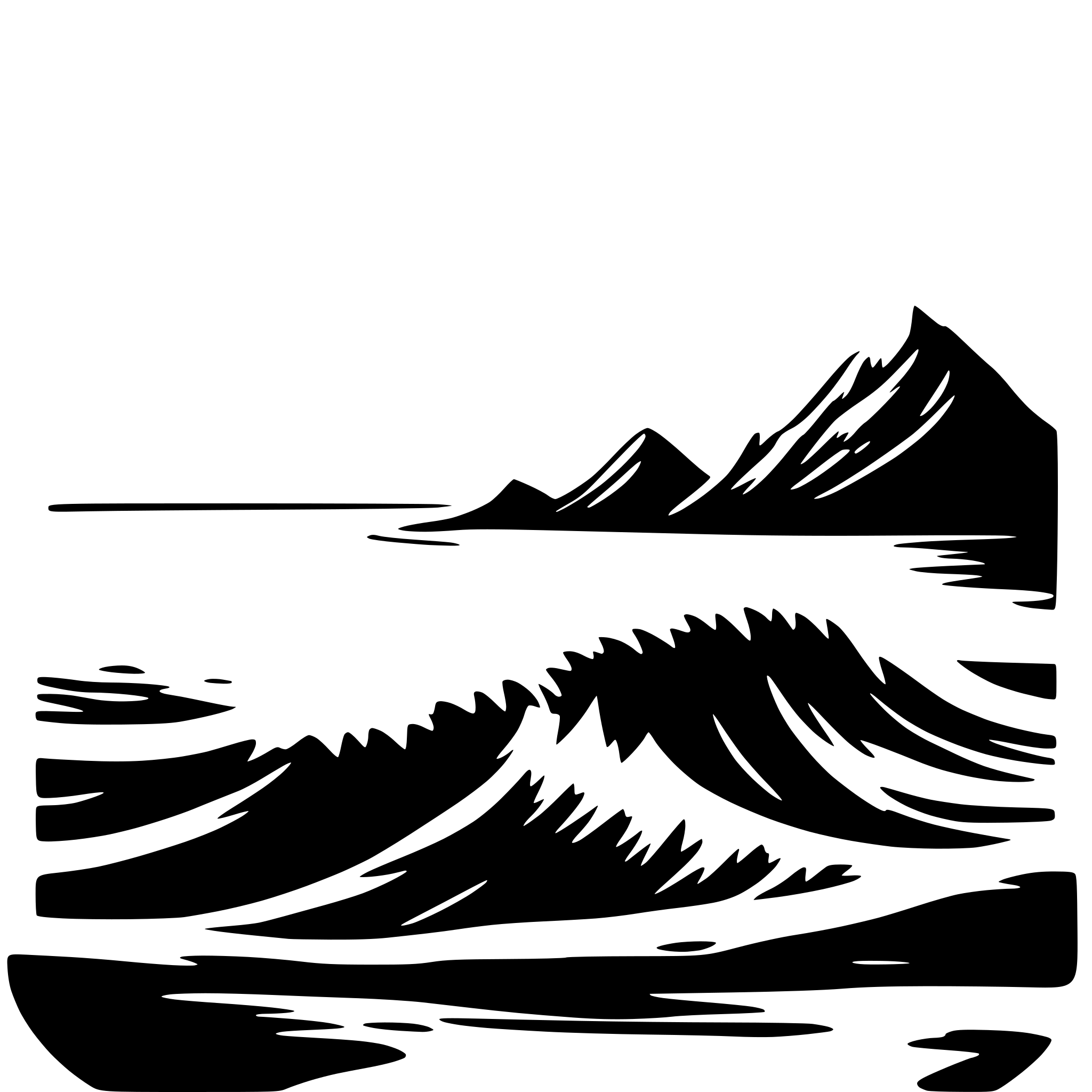 AI-generated SVG of a wave