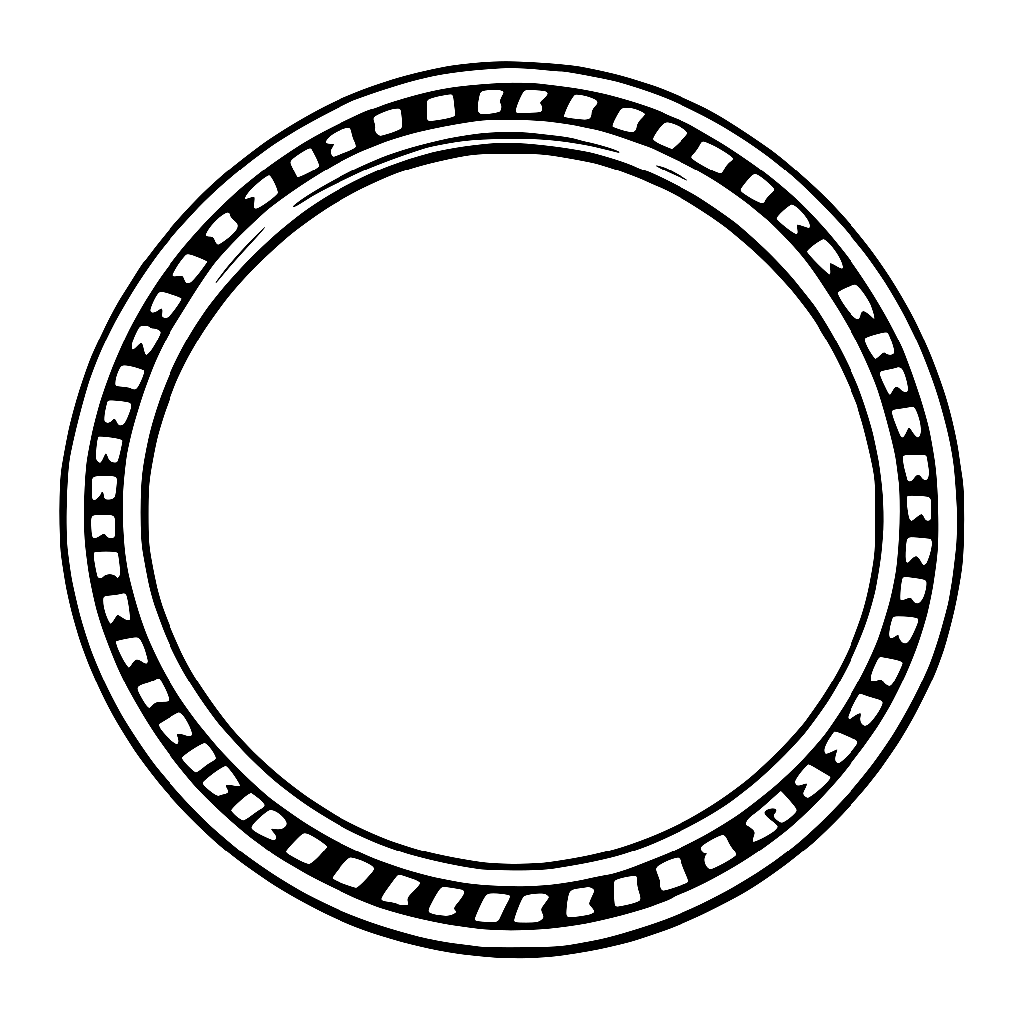 AI-generated SVG of a circlet