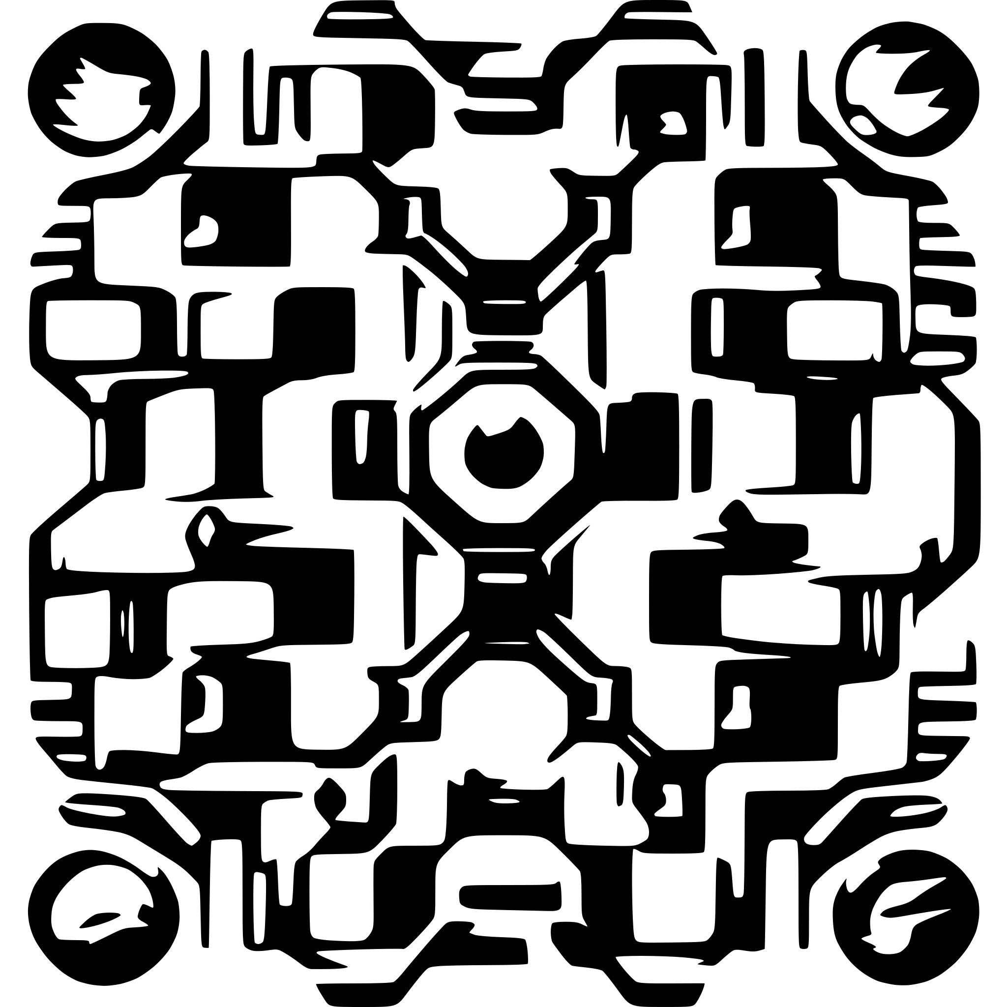 AI-generated SVG of 'sci fi panel pattern'