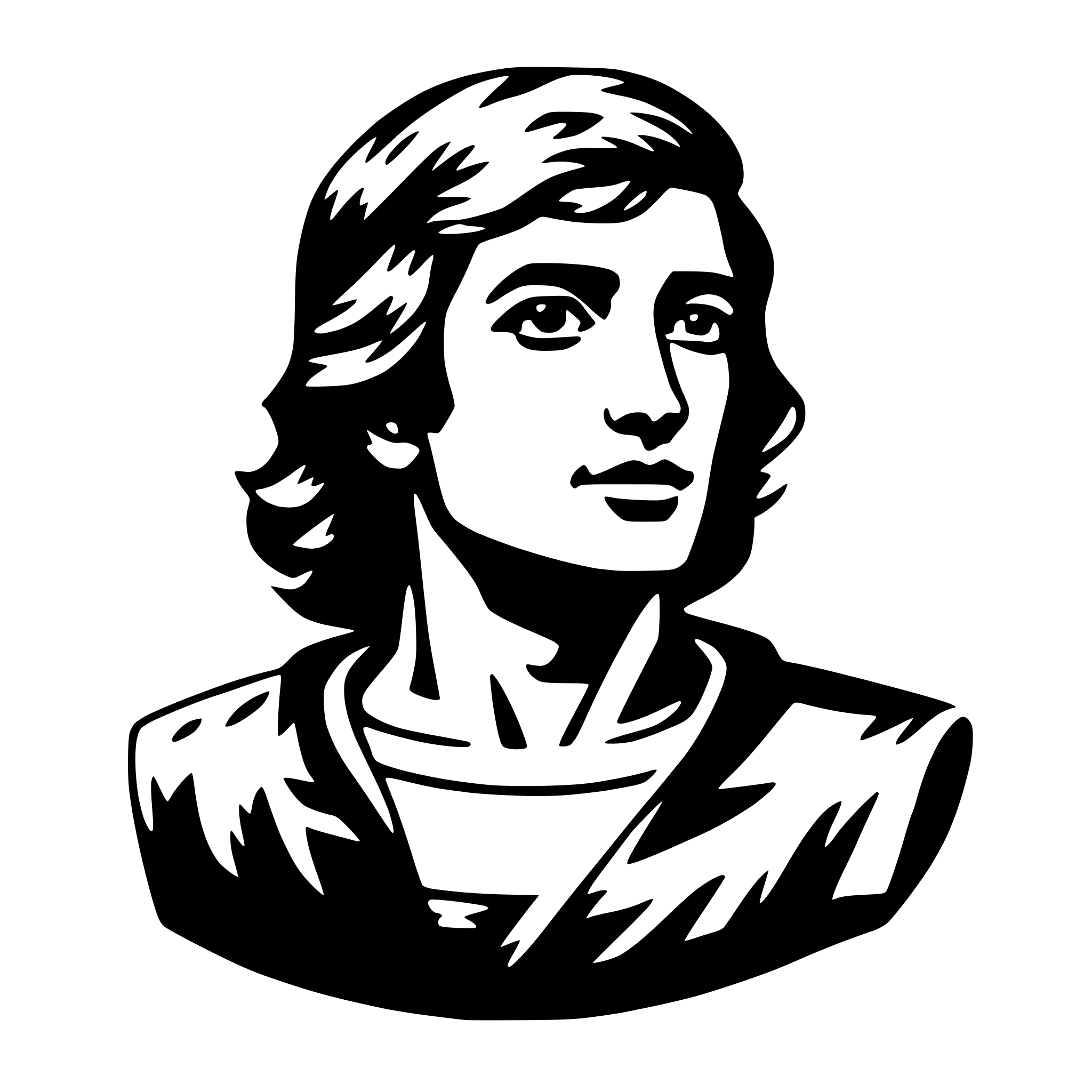 AI-generated SVG of 'hermes'