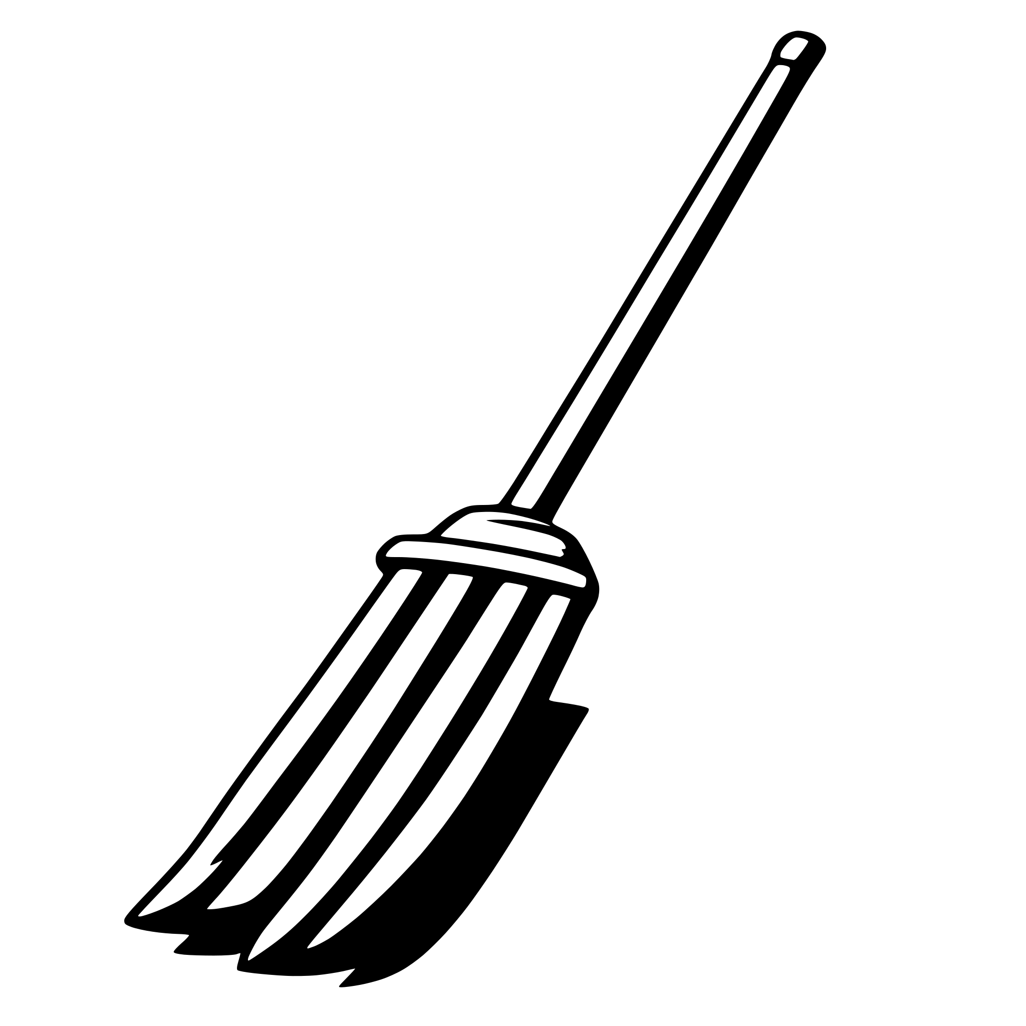 AI-generated SVG of 'broom'