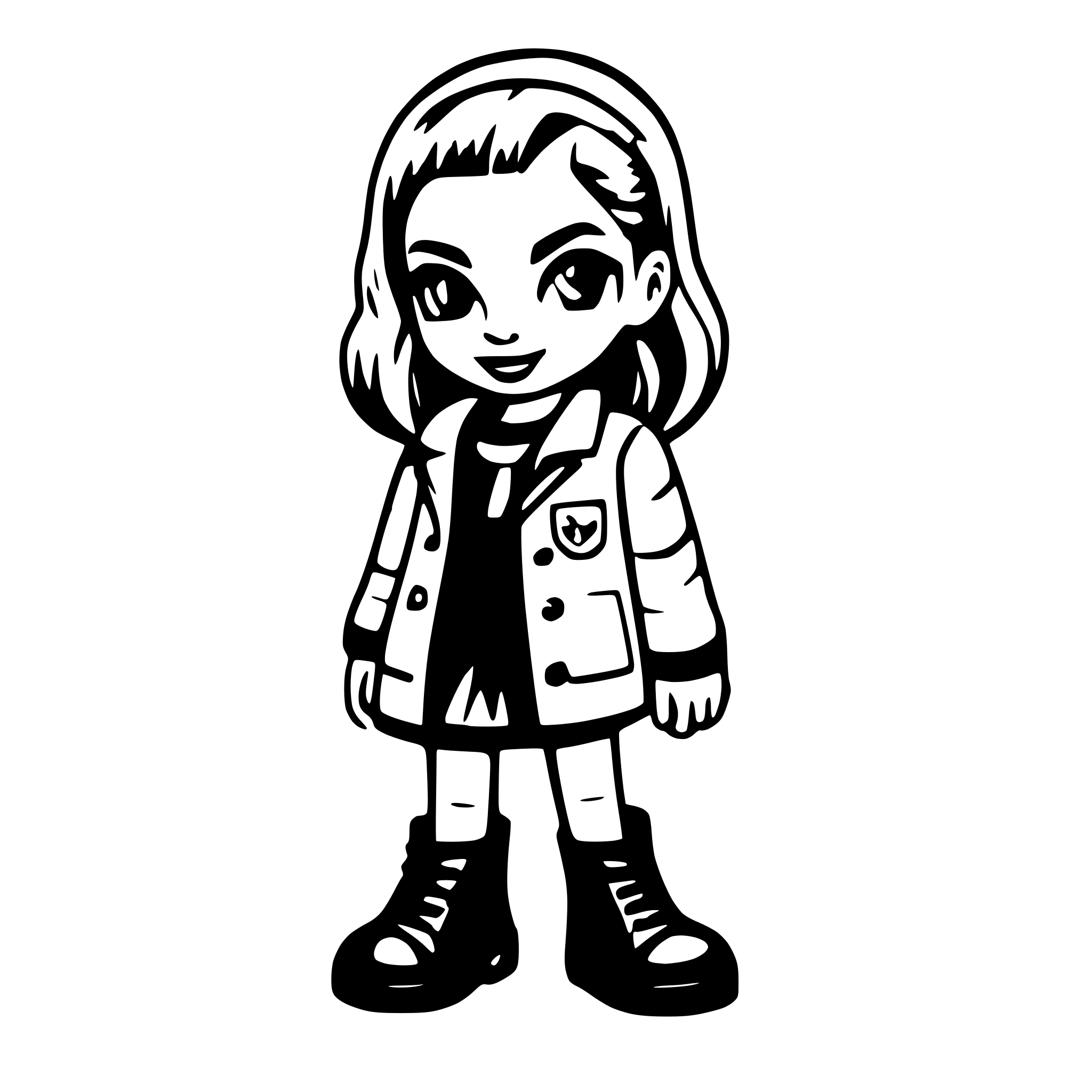 AI-generated SVG of 'dr martens'
