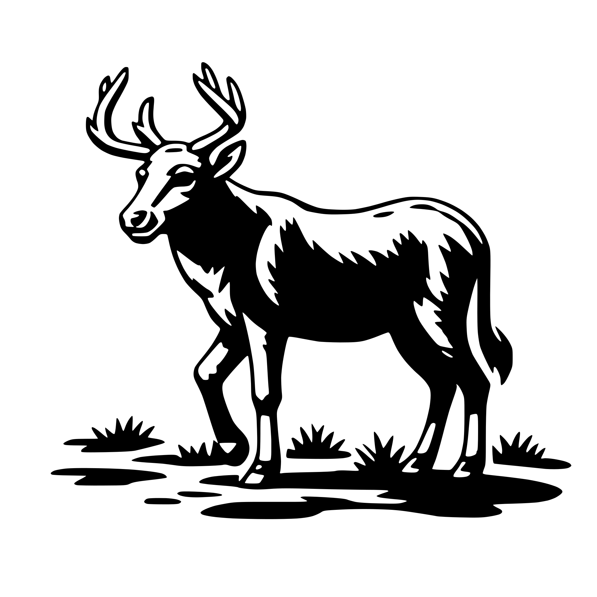 AI-generated SVG of 'wildlife'