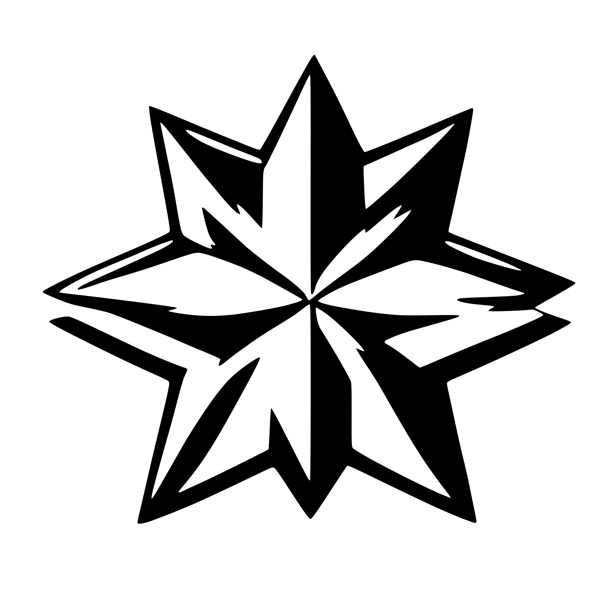 AI-generated SVG of a 4 pointed star