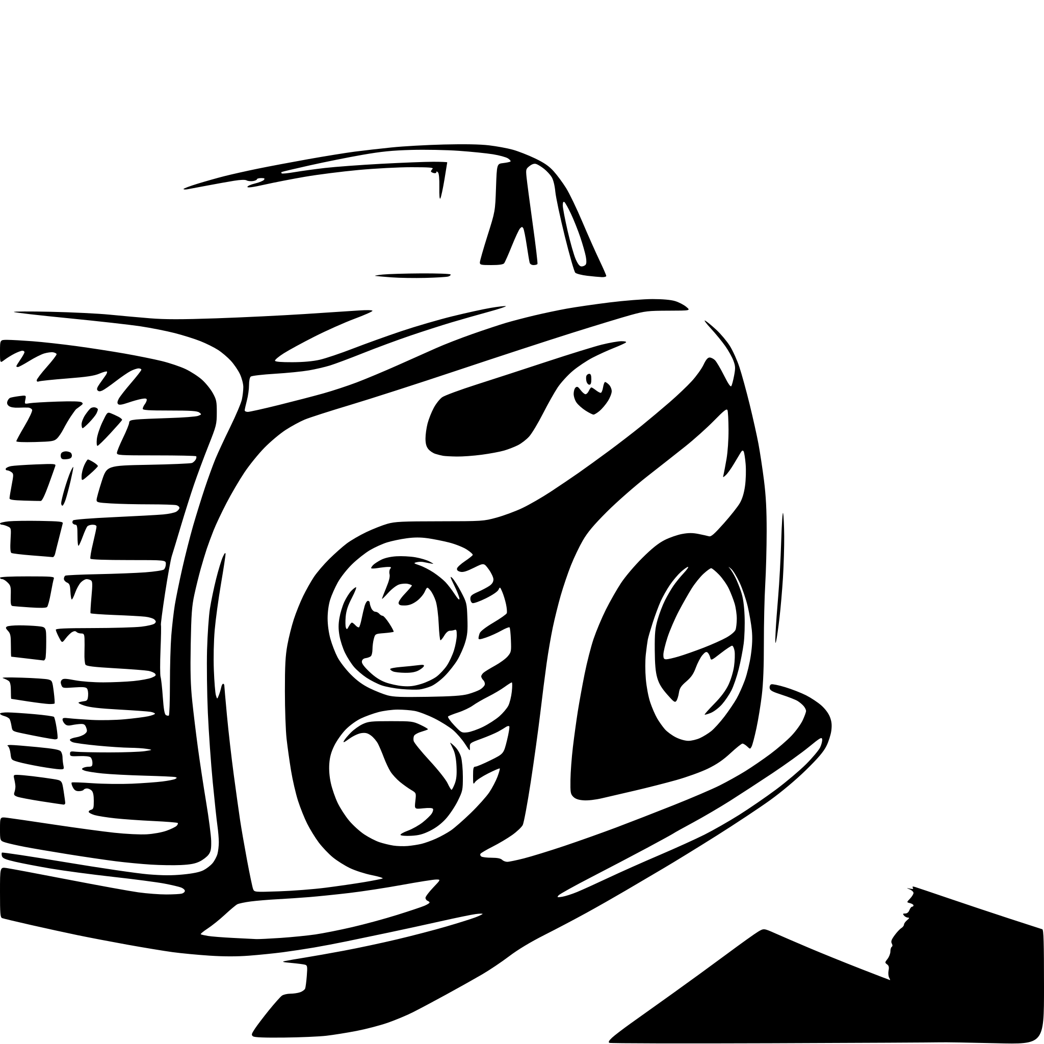 AI-generated SVG of 'wavy air grille'