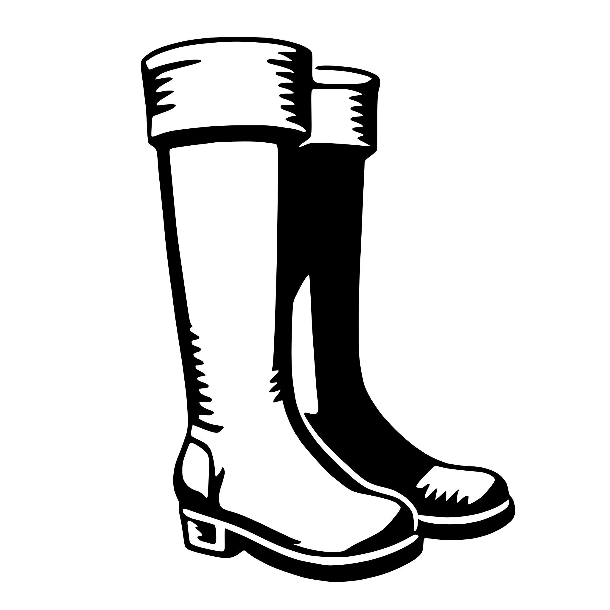 AI-generated SVG of 'stockings'