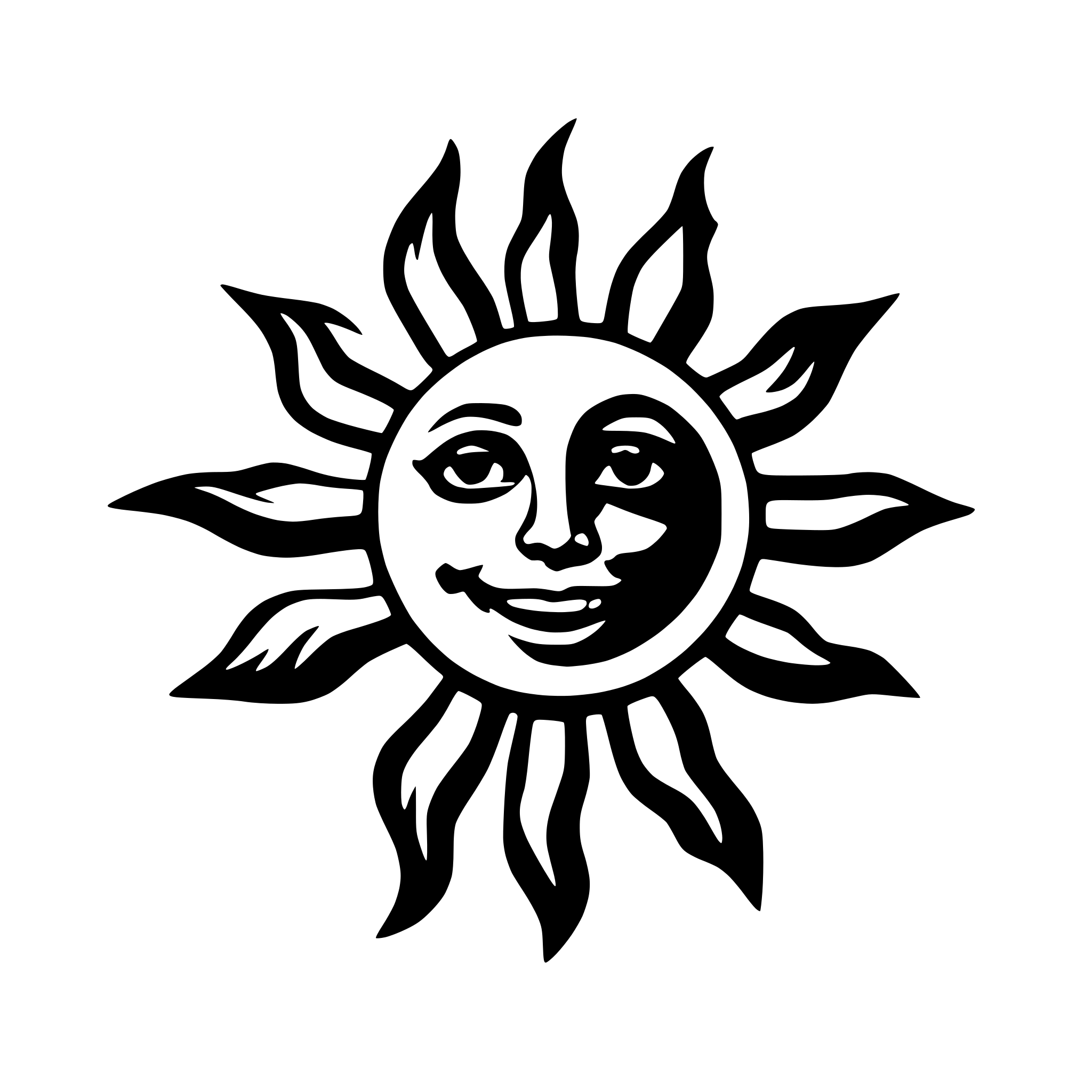 AI-generated SVG of 'sun'