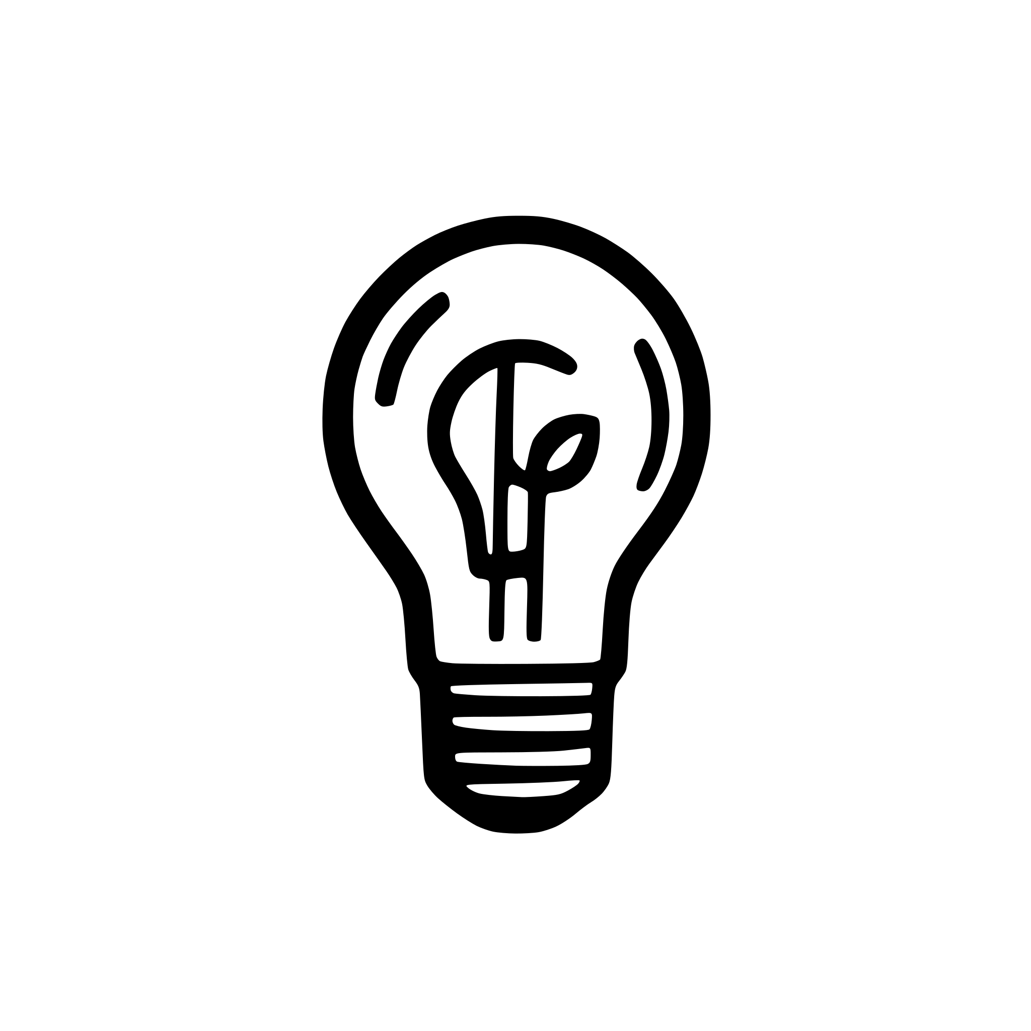 AI-generated SVG of a make a light bulb