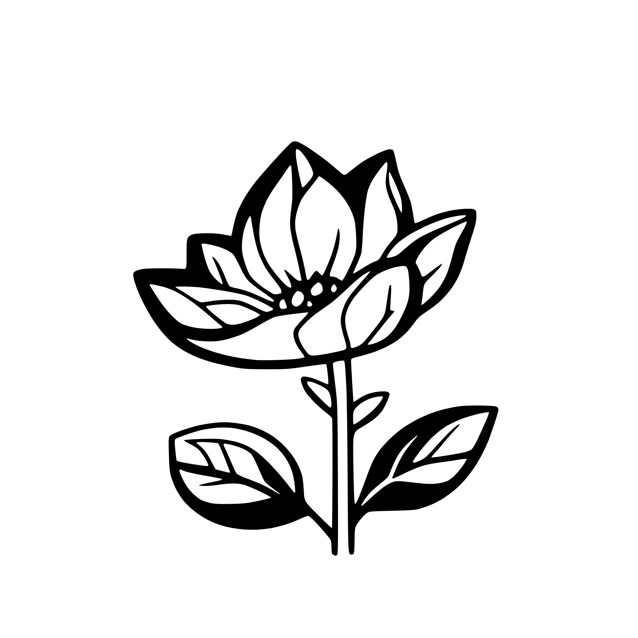 AI-generated SVG of a Create a set of elegant black-and-white floral border dividers in a line art style, featuring symmetrical arrangements of blooming flowers, leaves, and vines. The designs should include a central large flower (like a poppy or rose) surrounded by smaller buds, delicate tendrils, and leaves, extending horizontally. Provide variations in length and complexity—some shorter with minimal details, others longer with intricate patterns of flowers and foliage. The style should be clean, monochromatic, an