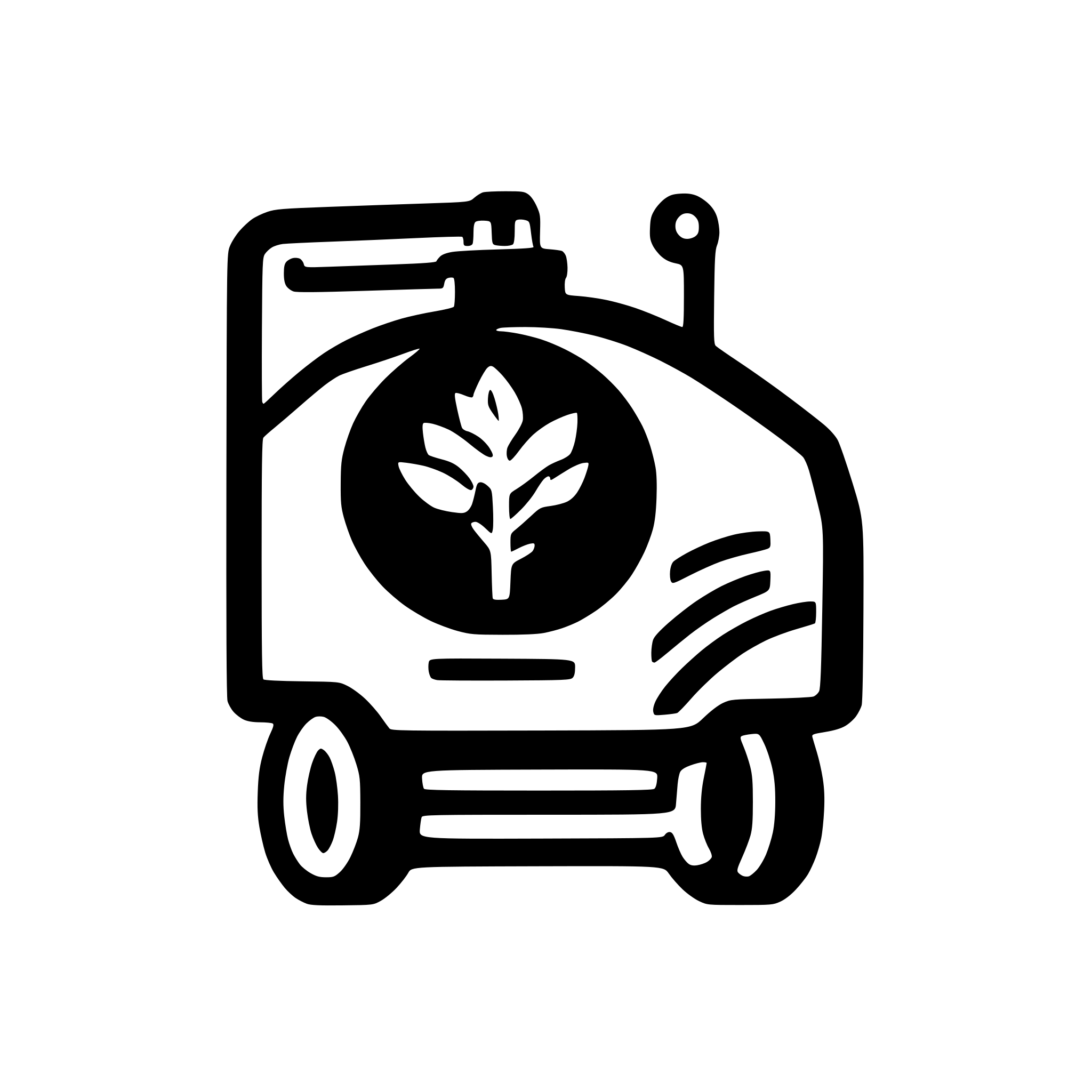 AI-generated SVG of a could you generate a tractor sprayer icon with a square format N