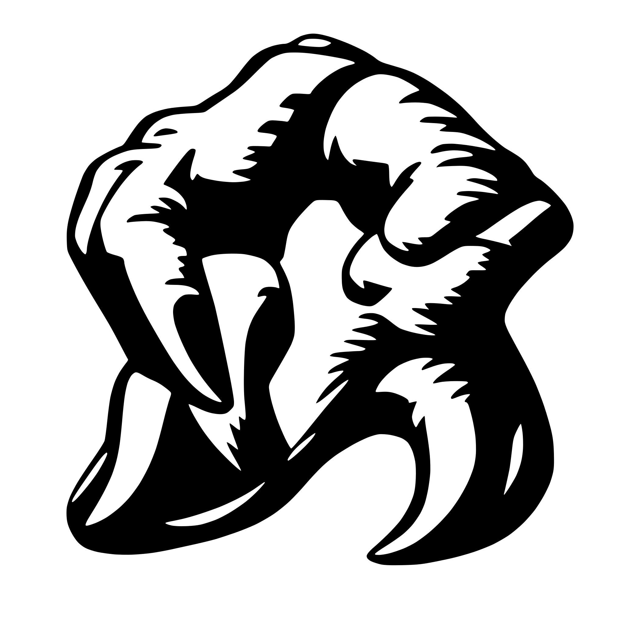 AI-generated SVG of 'claw'